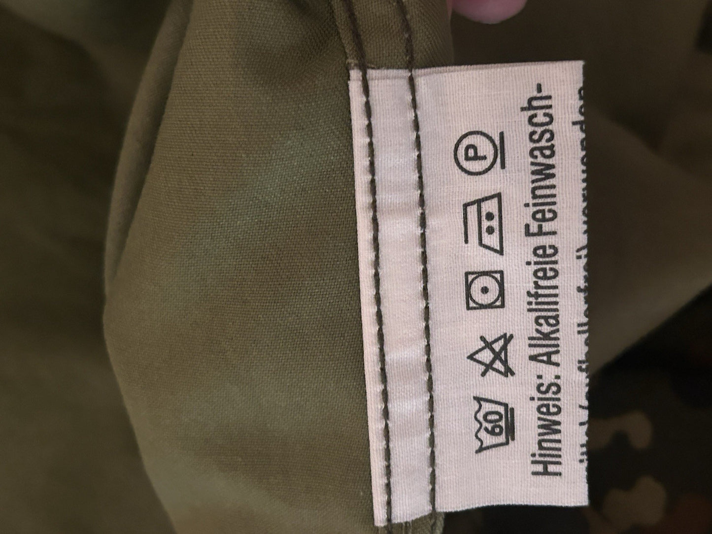 German Army Flecktarn Field Jacket BW Combat Shirt 2012 Size Gr.7 7585/9500