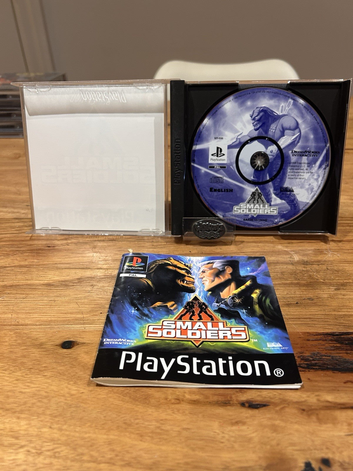 Small Soldiers Sony PlayStation PS1 PAL Complete w Manual EA DreamWorks