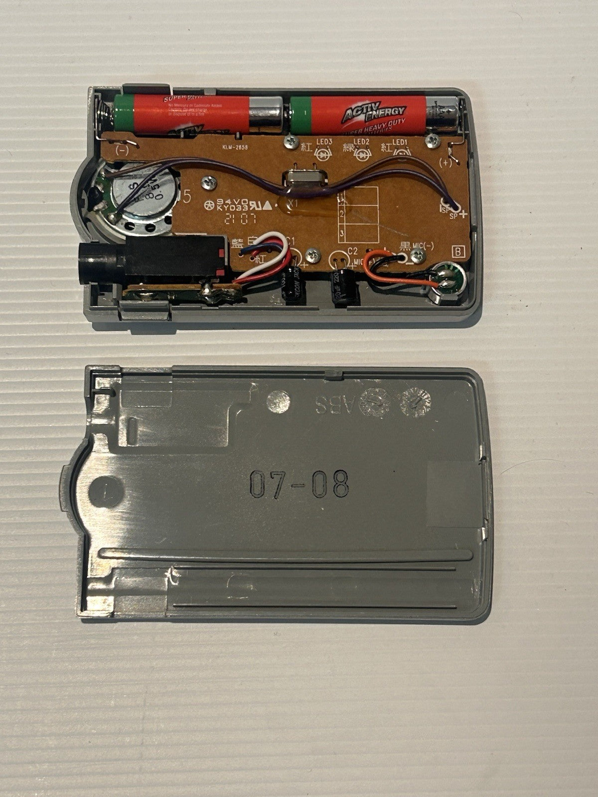 Korg GA-30 Guitar Bass Tuner w/ Box & Manual Vintage 2000s Works