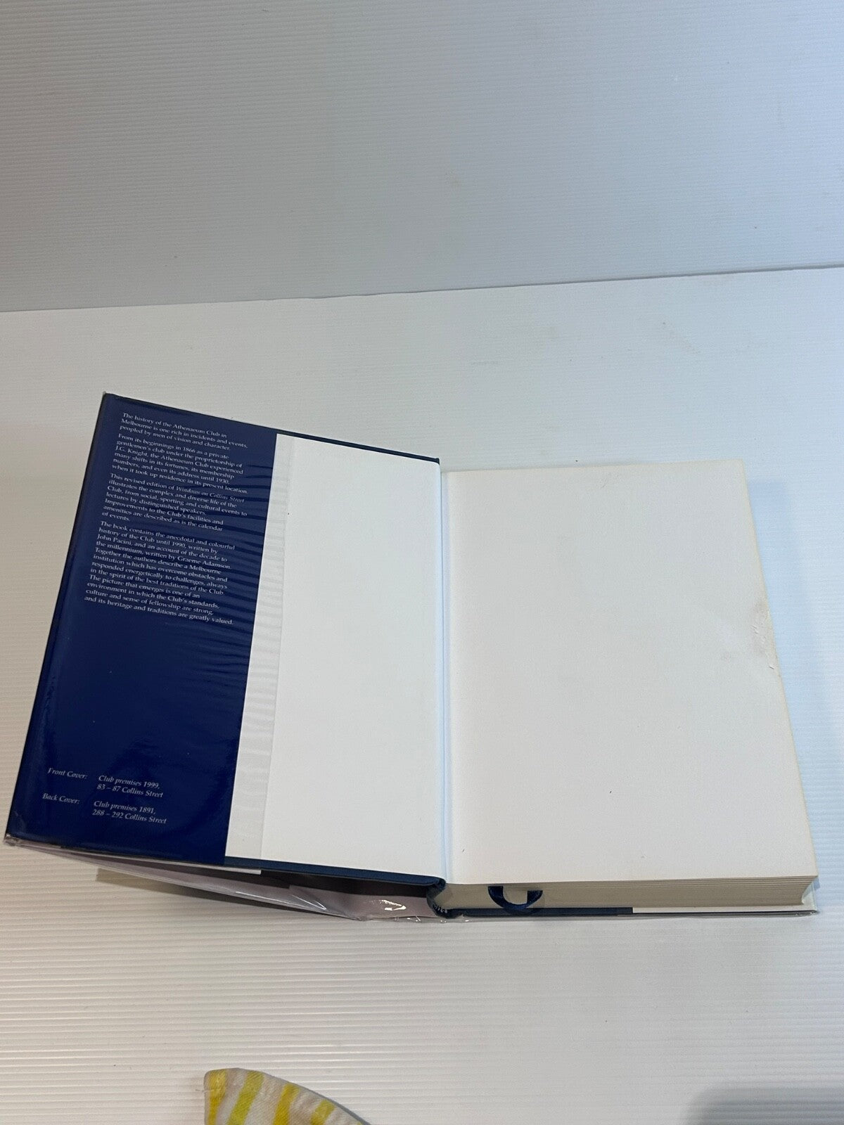 Windows On Collins Street by J Pacini 2001 Australian History Hardcover Book