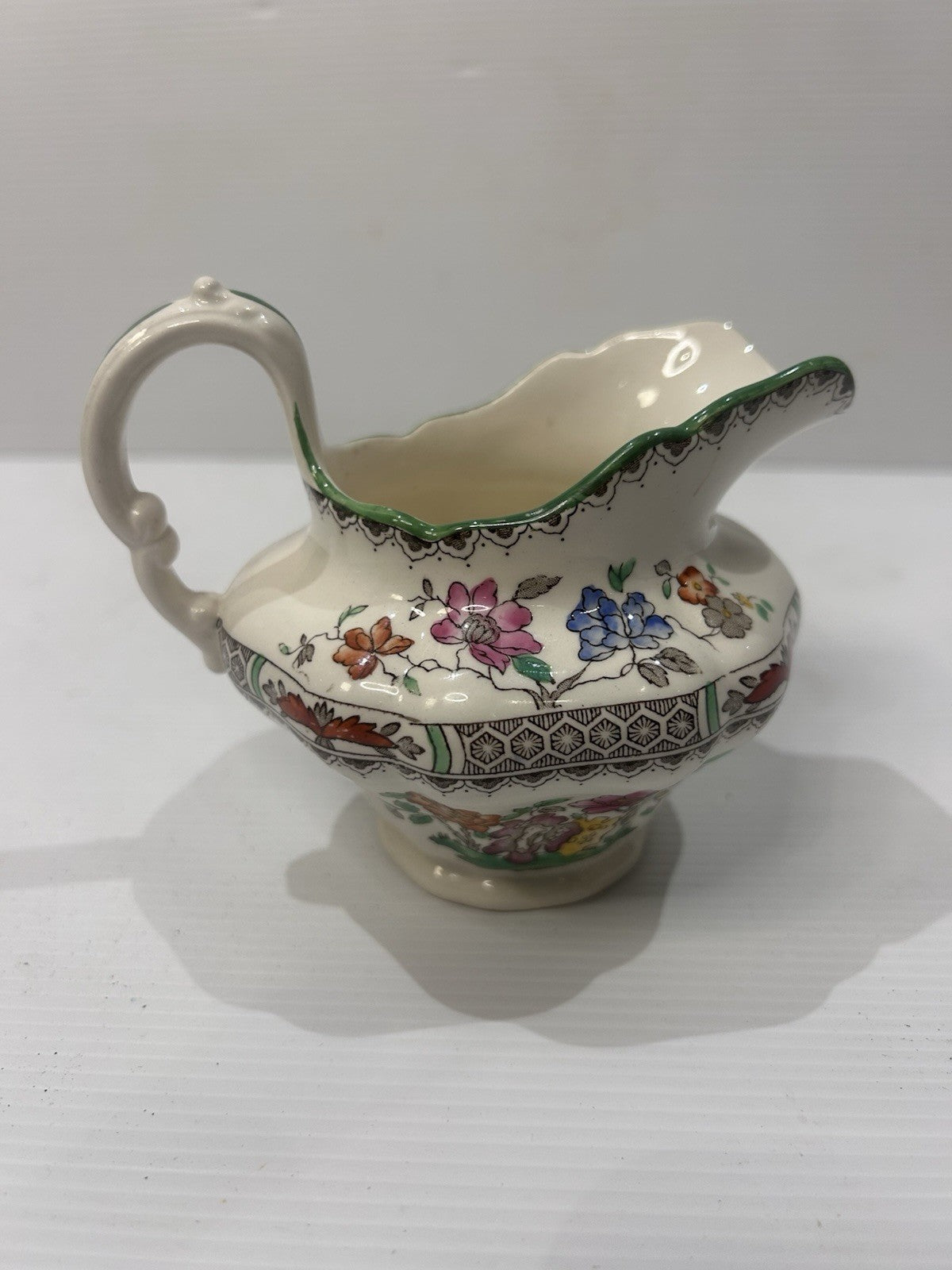 Vintage Copeland Spode “Chinese Rose” Jug – Rd No. 655599 – England – c.1916