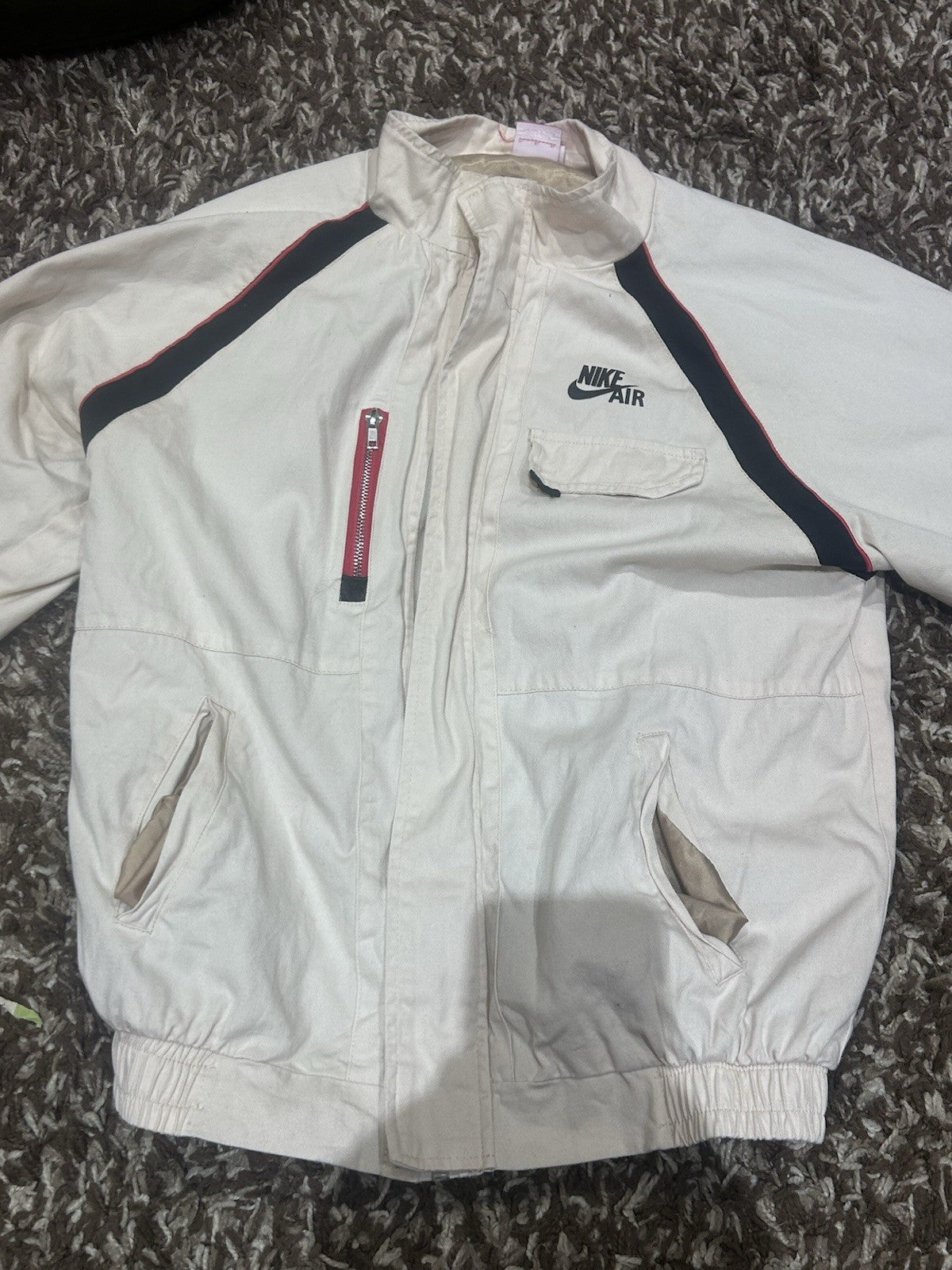 Vintage Nike Air Jacket XL (Smaller size M/L) 90s Y2K Windbreaker YKK Zip Rare