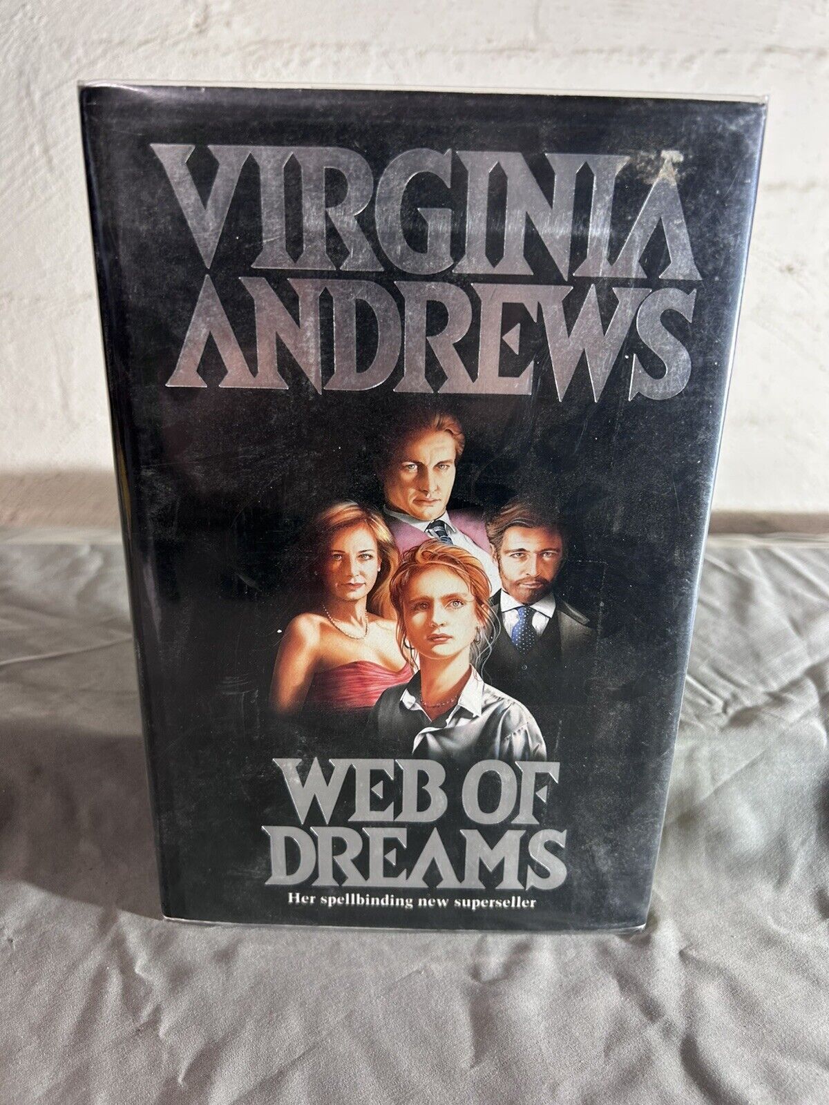 Web of Dreams by Virginia Andrews (Hardcover, 1990) First Edition with Dust Jack