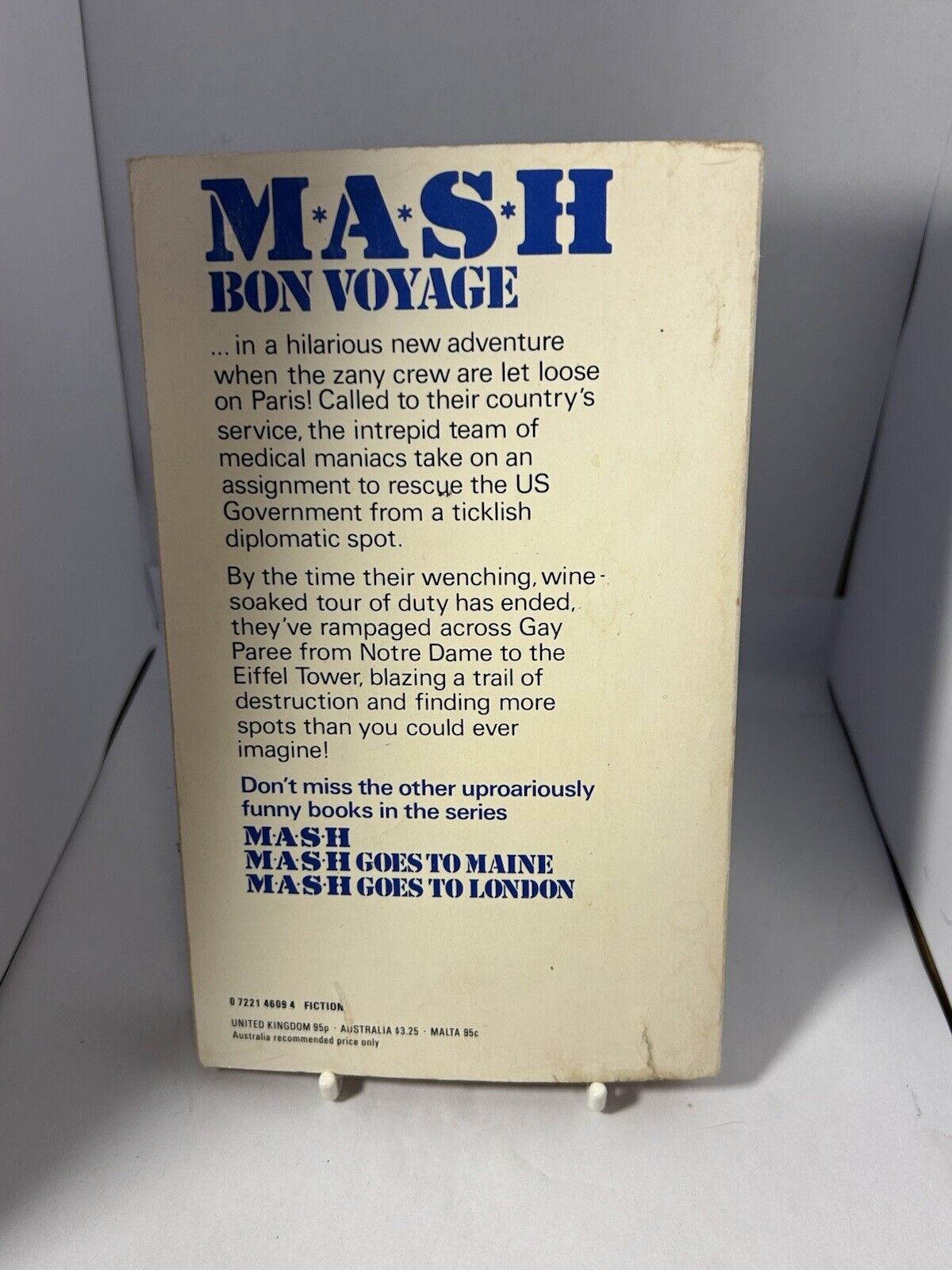 Vintage 1970's MASH GOES TO ... And Mania - Set of 5, Hooker/Butterworth,