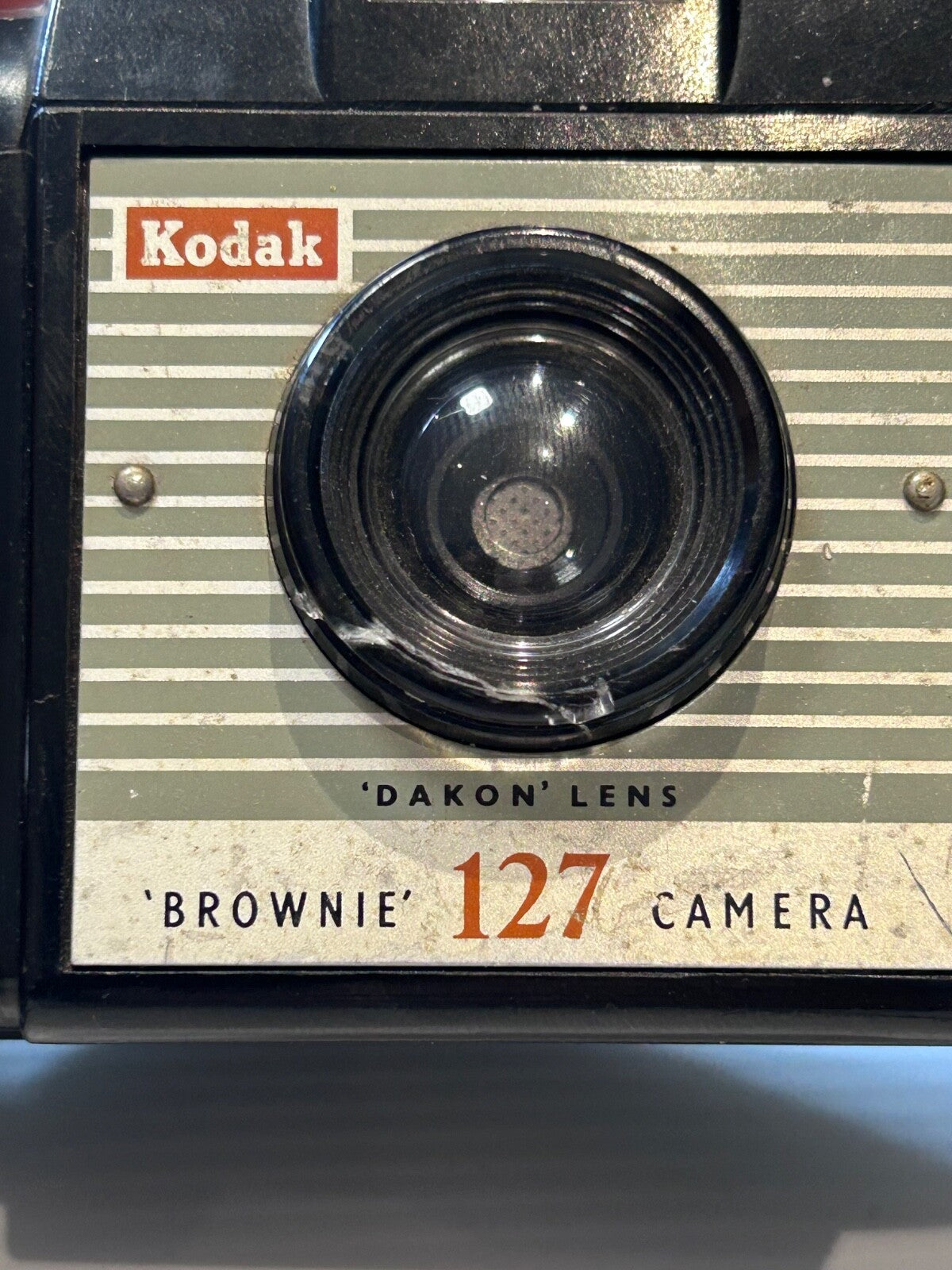 Vintage Kodak Brownie 127 Camera with Dakon Lens – Classic Mid-Century Photograp
