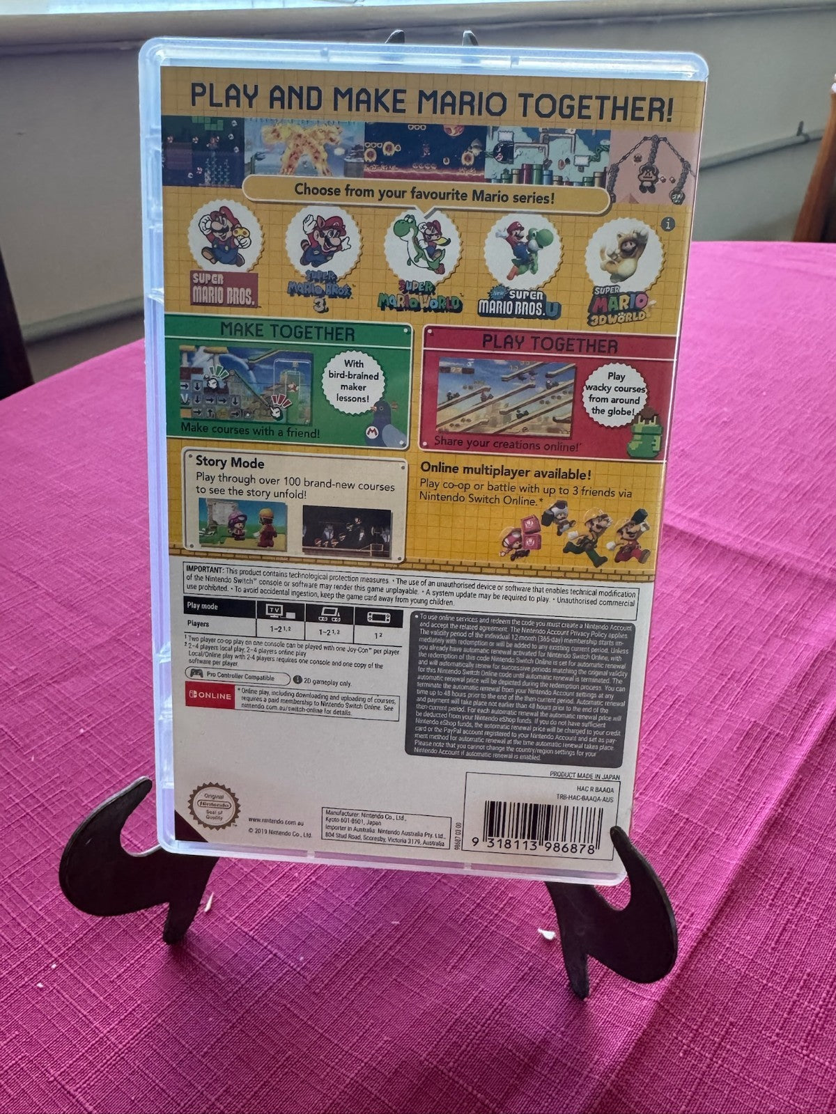 Super Mario Maker 2 Nintendo Switch PAL - Region Free – Limited Edition | 2019