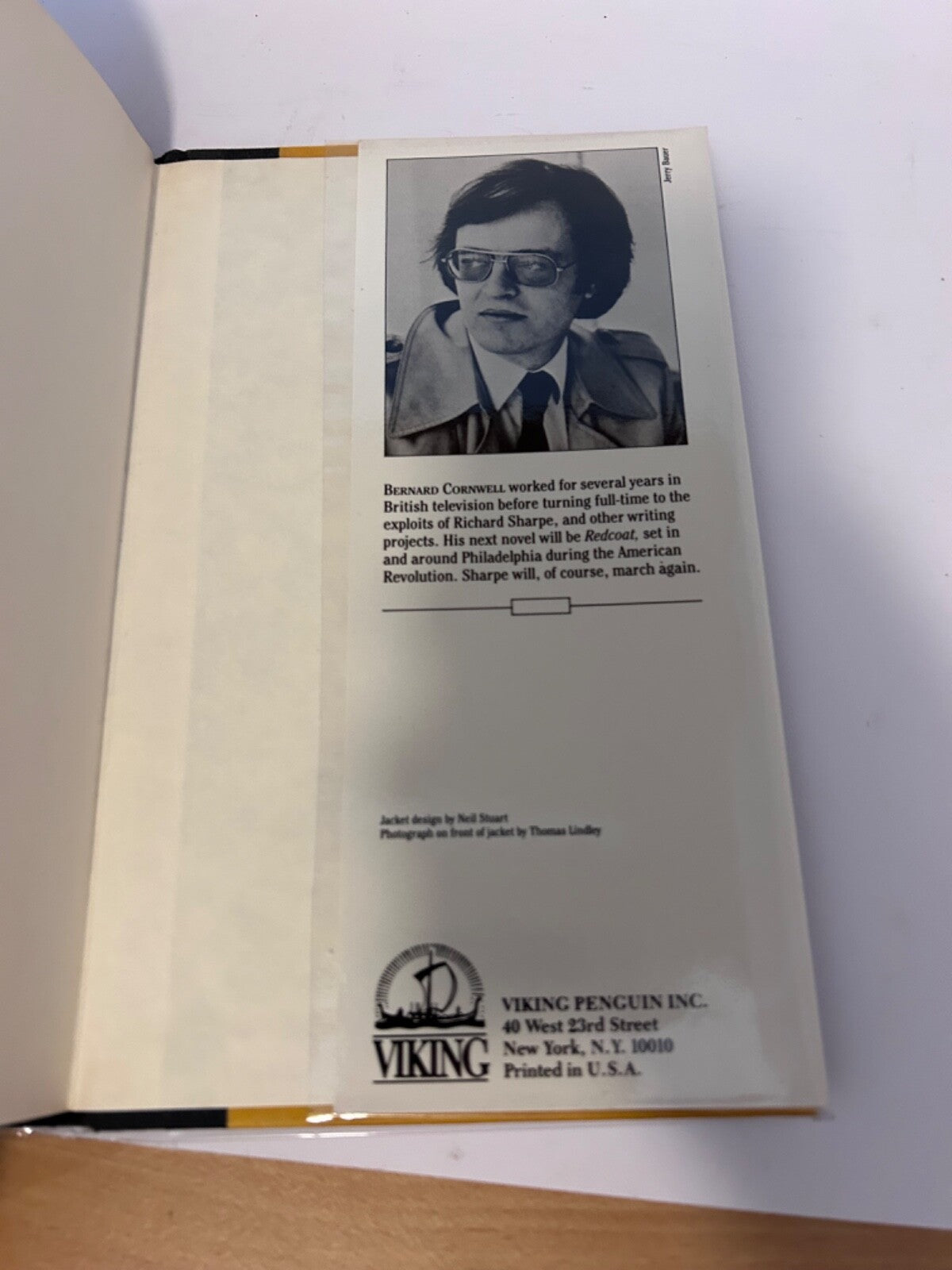 Sharpe's Siege by Bernard Cornwell - First US Edition, Dust Jacket (1987)