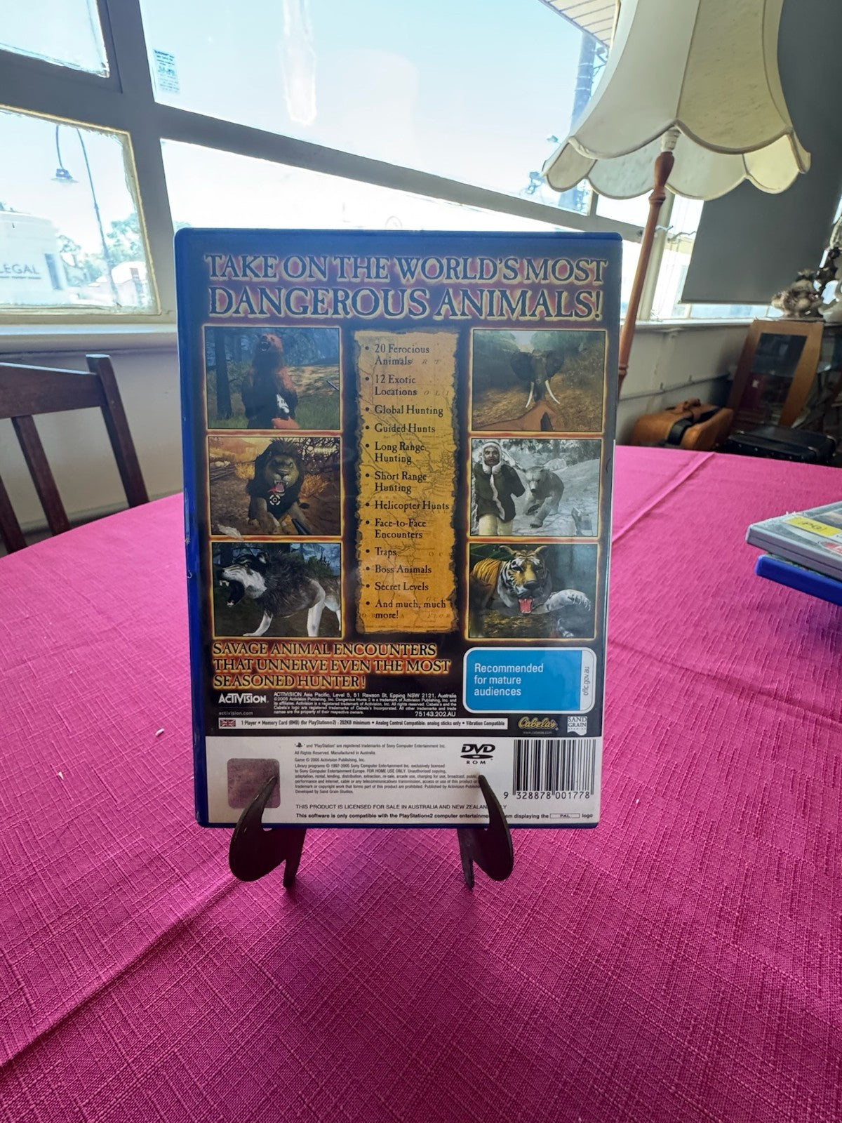 Cabela’s Dangerous Hunts 2 PS2 PAL – Complete w/ Manual | 2005