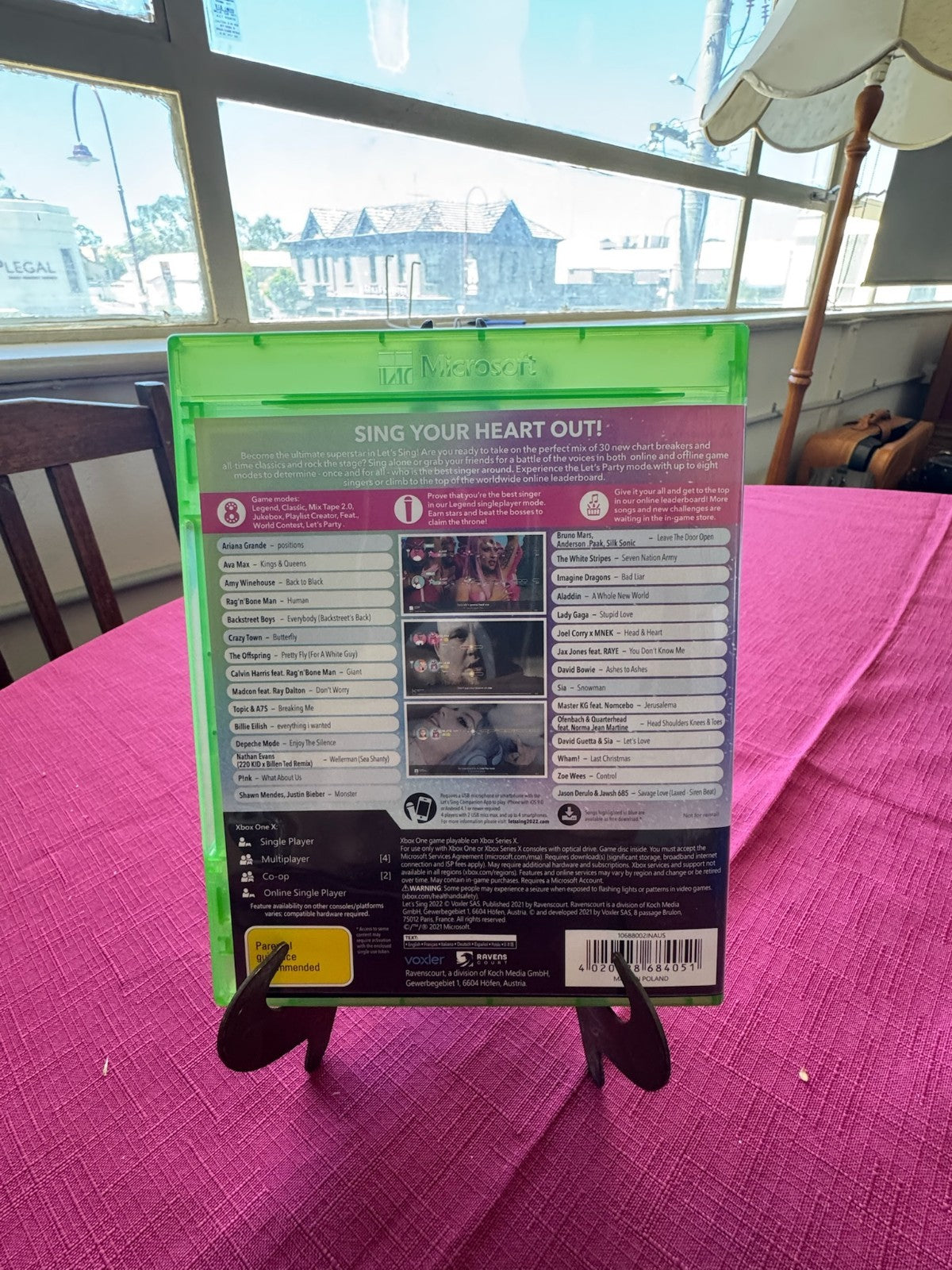 Let’s Sing 2022 - Xbox One PAL – Complete + International Song Pack | 2021