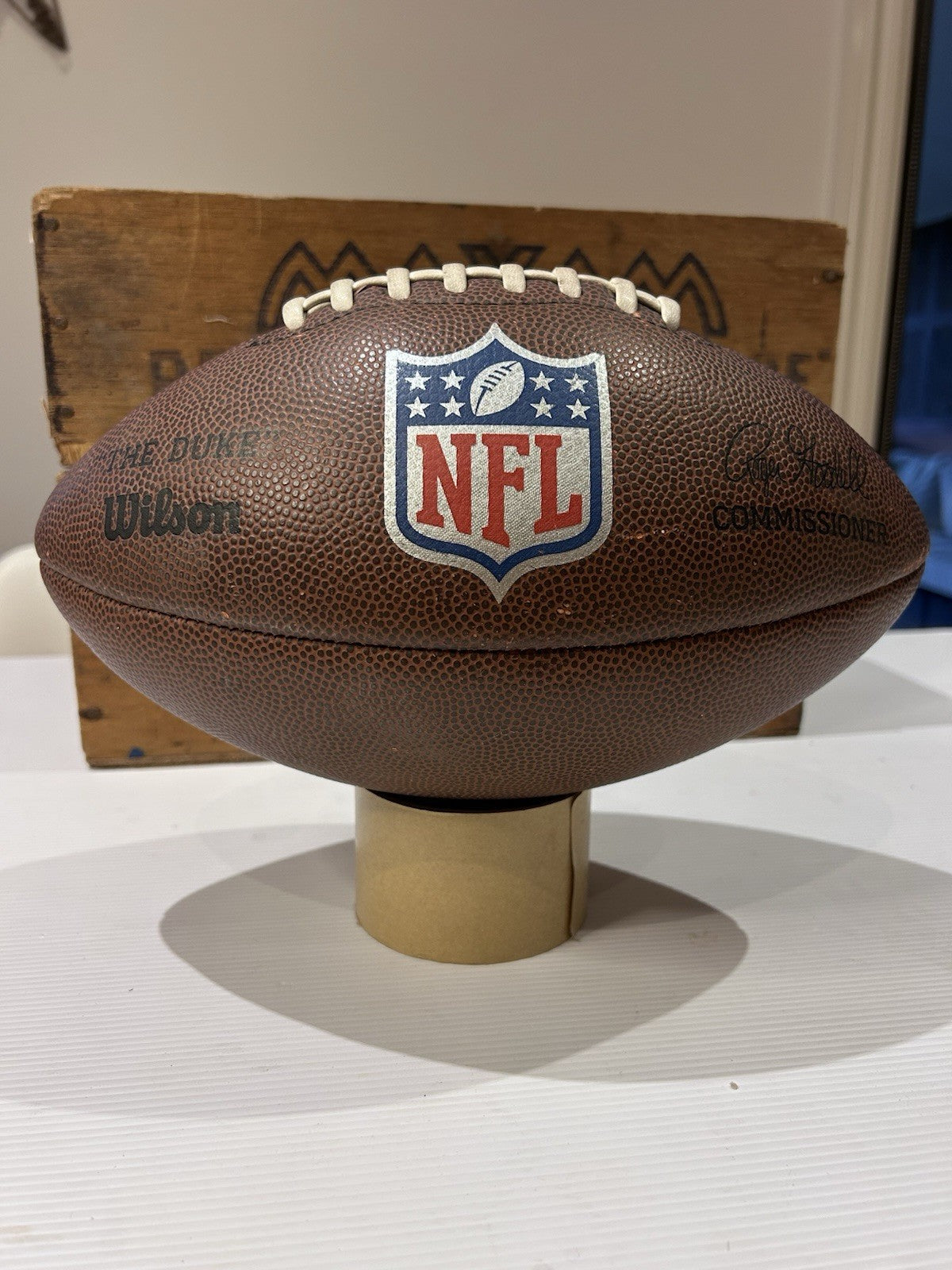 Wilson NFL “The Duke” Official Football WTF1825BRS Roger Goodell Model