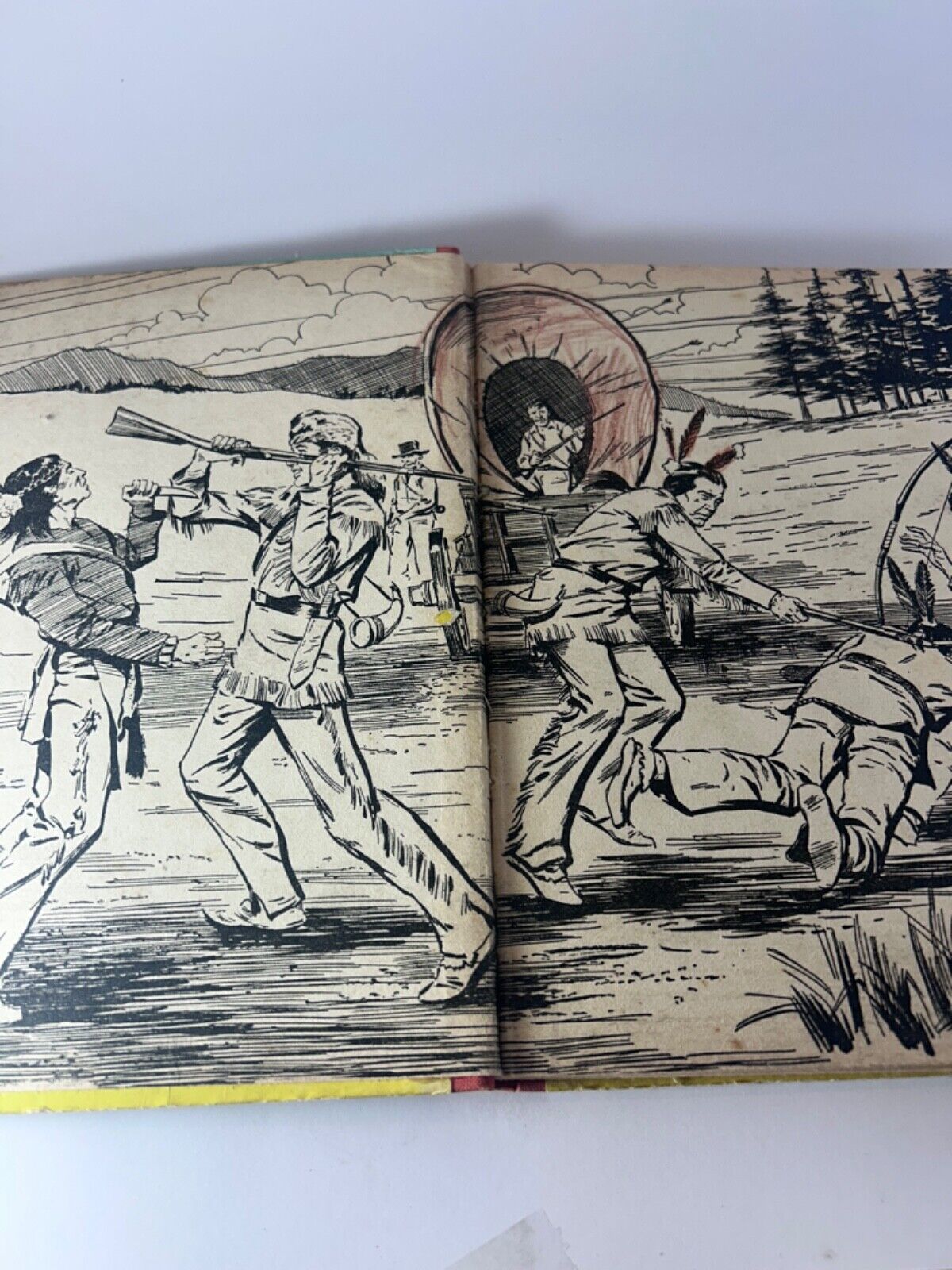Hawkeye and the Last of the Mohicans Annual No 1 by Michael Holt-Hardback 1958