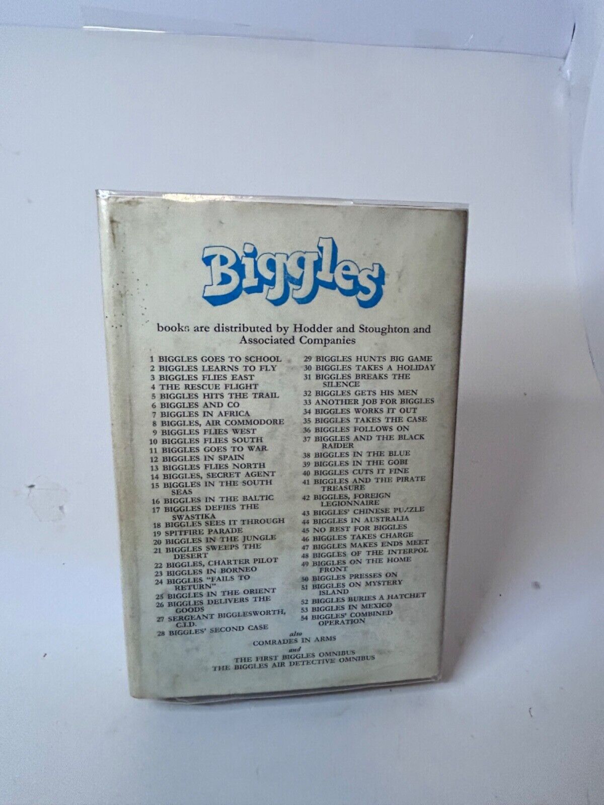 Biggles Follows On Captain W.E. Johns First Edition 1952 Dust Jacket