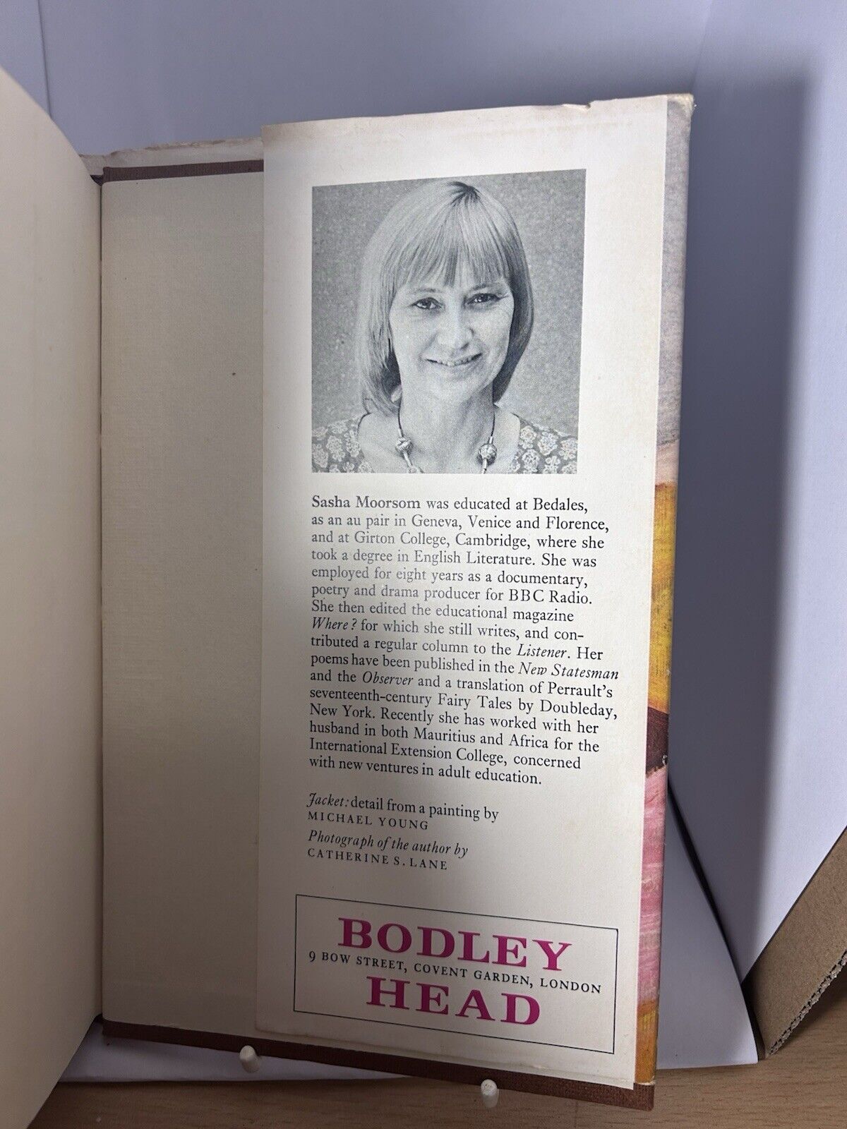 A Lavender Trip By Sasha Moorsom First Edition 1976