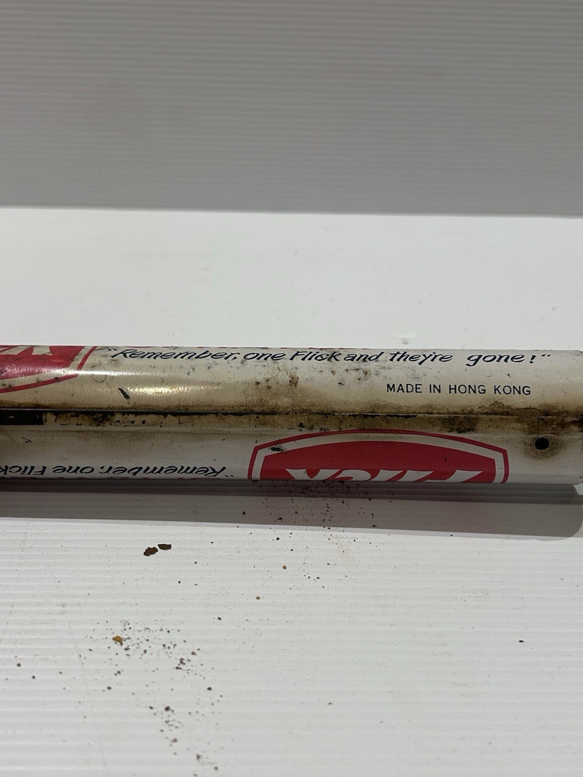 Vintage Flick Sprayer Tin Pump | Made in Hong Kong | Retro Insect Spray Can