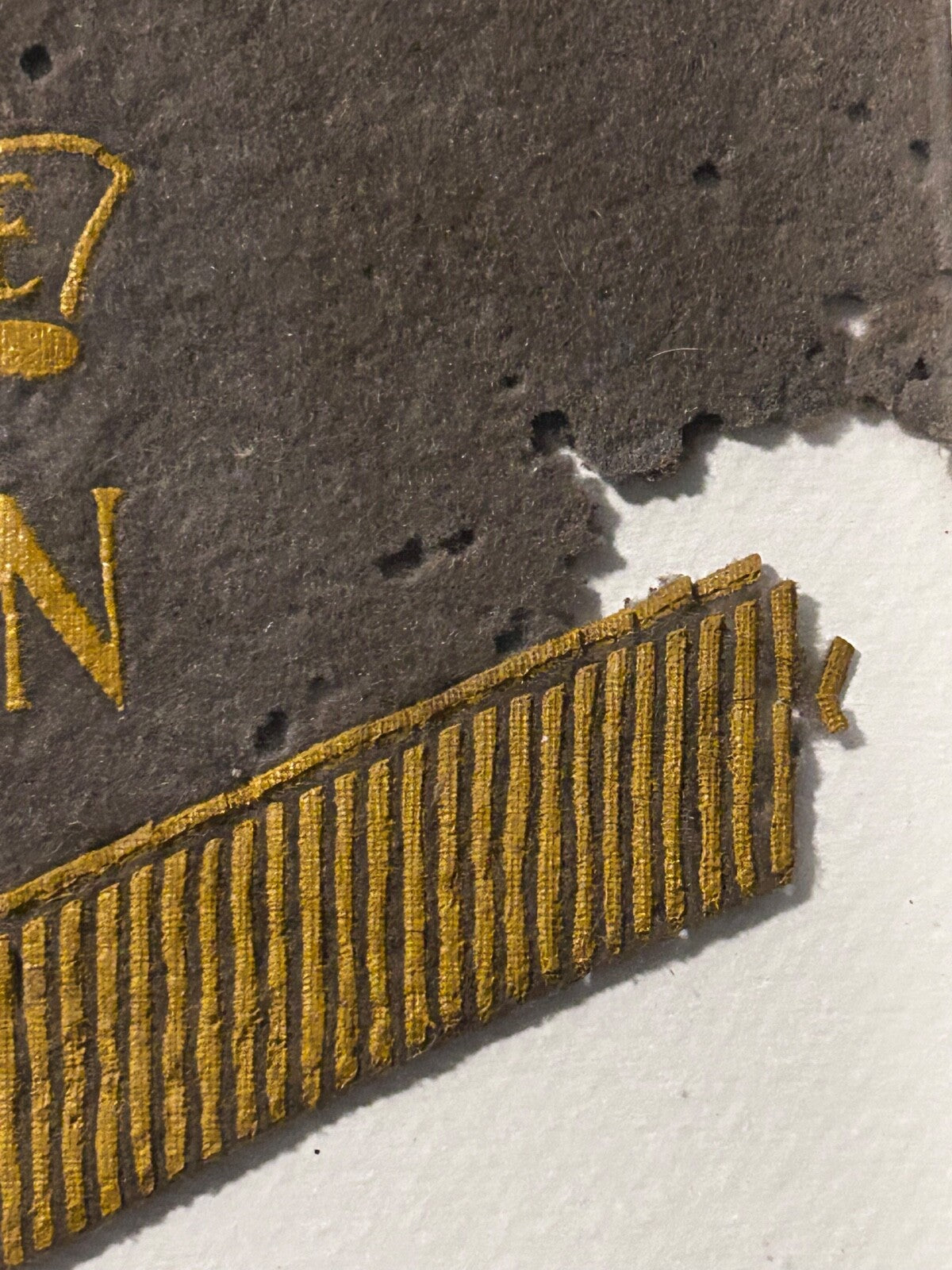 WWII RAAF 3 Fighter Squadron Banner Desert Air Force El Alamein Original RARE