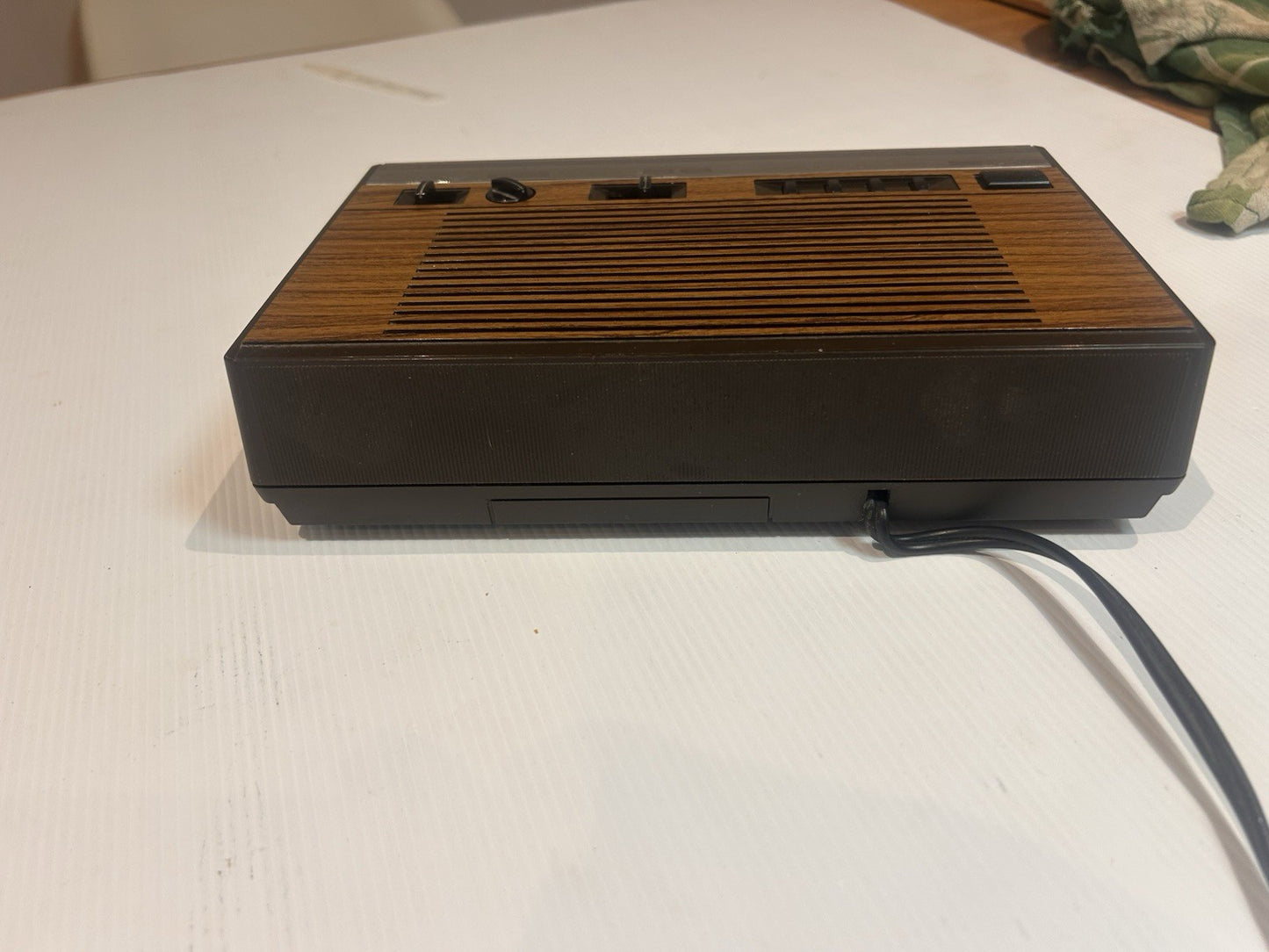 Vintage GE General Electric AM/FM Digital Clock Radio 7-4624B Clean Working