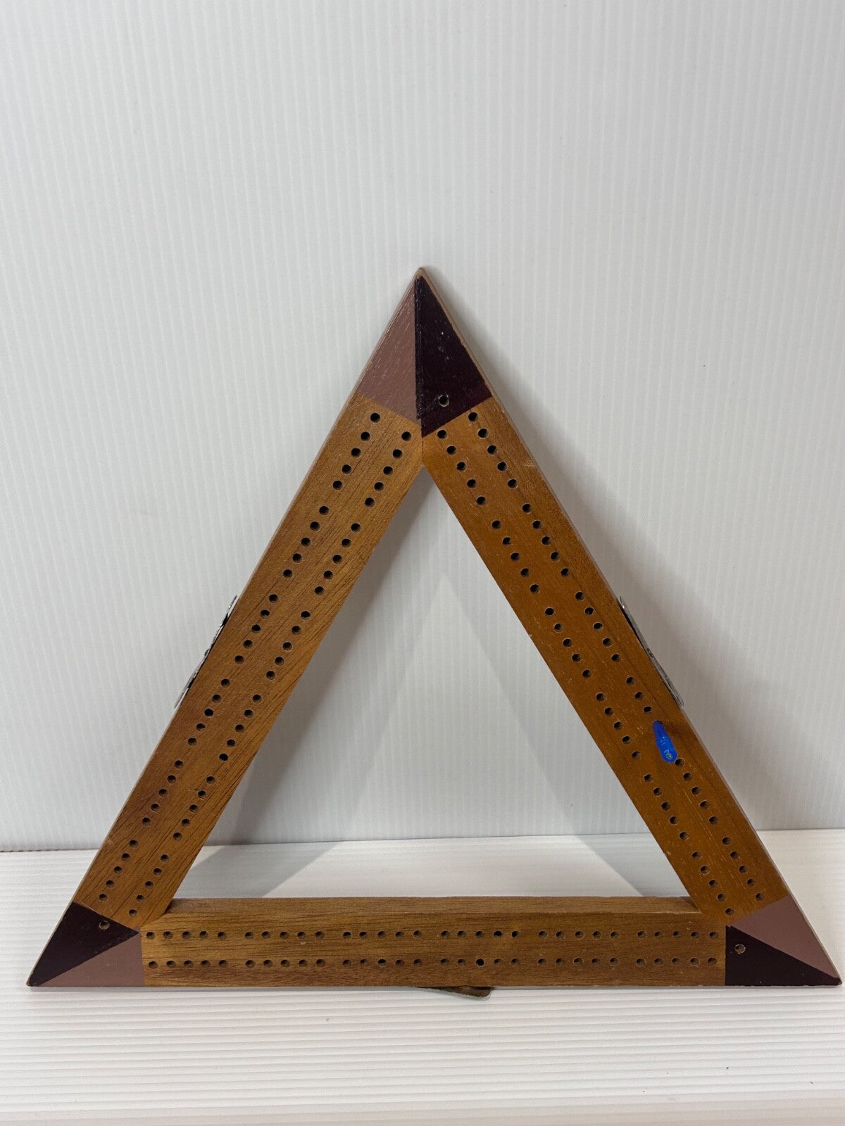 Vintage Cribbage Board Collection x 3 – Triangle, Inlaid, and Classic Flat Board