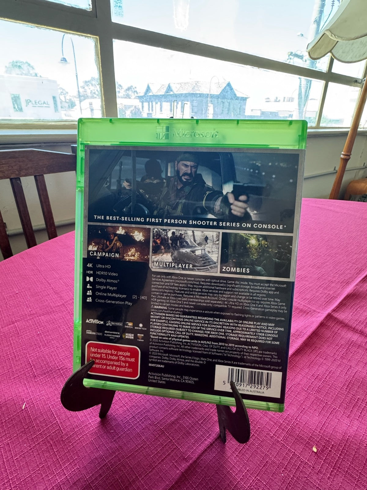 Call of Duty Black Ops Cold War - Xbox One PAL – Complete w Case | 2020