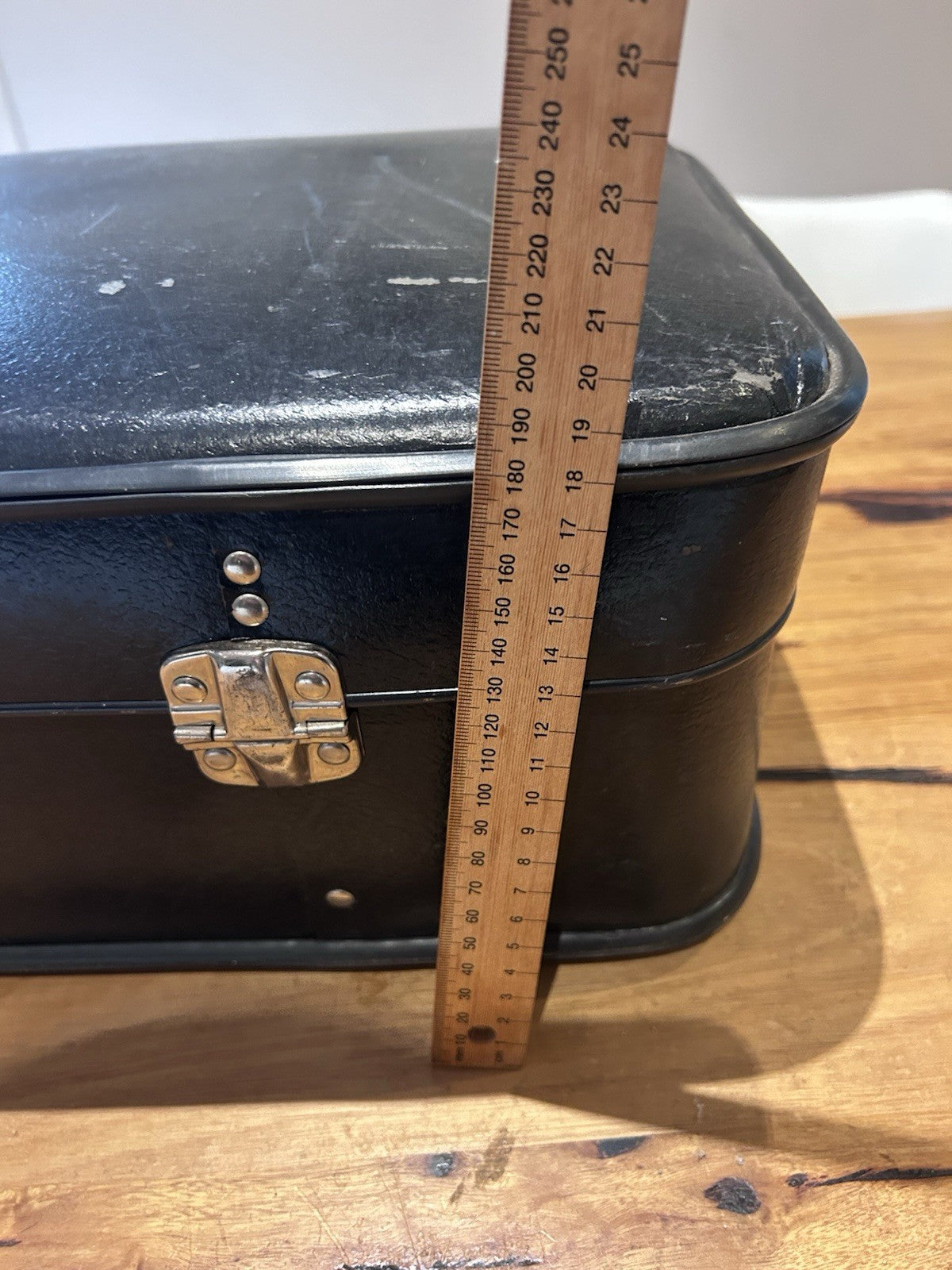 Vintage 1950s P&O Orient Lines Cabin Suitcase Orcades Cheney Latches 54x33cm