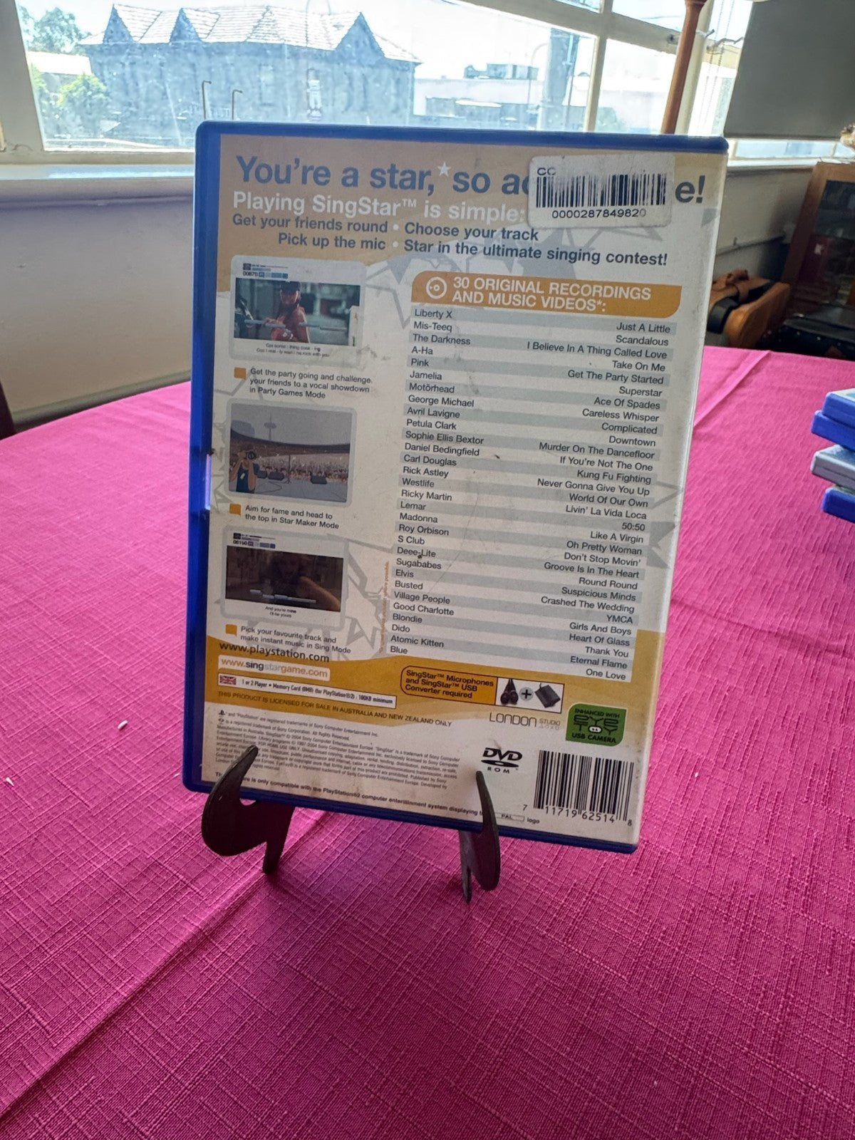 SingStar PS2 PAL – Karaoke Party Game – Complete w/ Manual | 2004