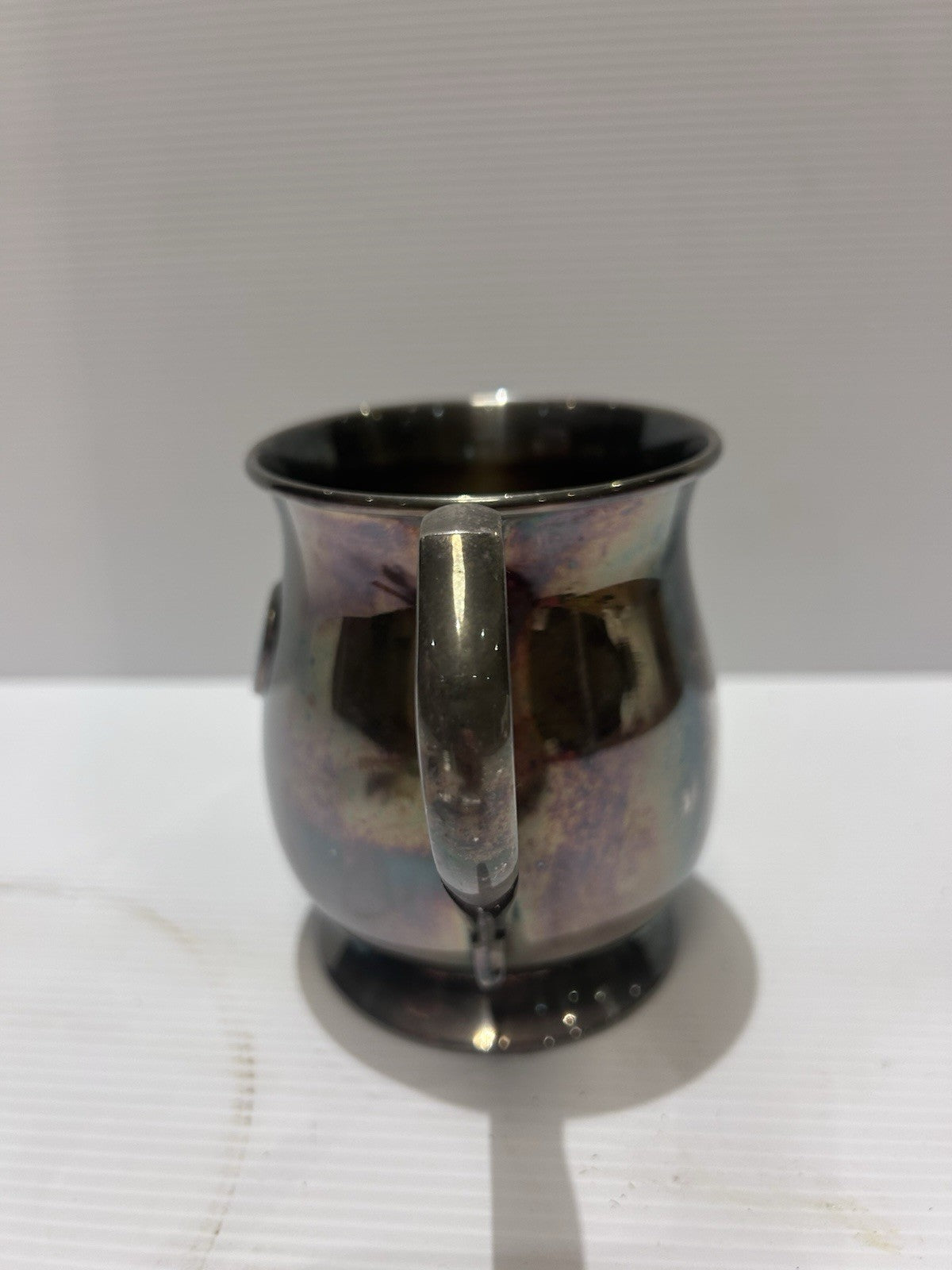 Vintage CUB Carlton United Breweries Metal Beer Tankard Mug Barware