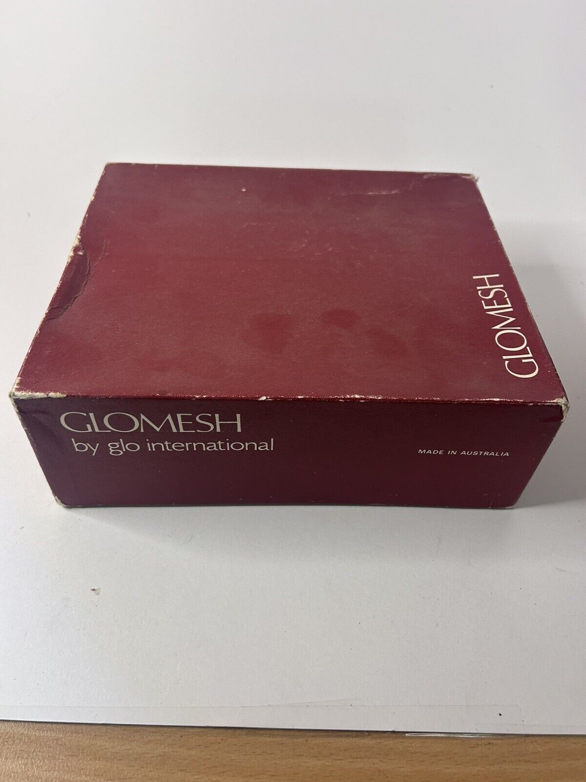 Vintage 1970s Glomesh Bone Mesh Bag - With Original Box