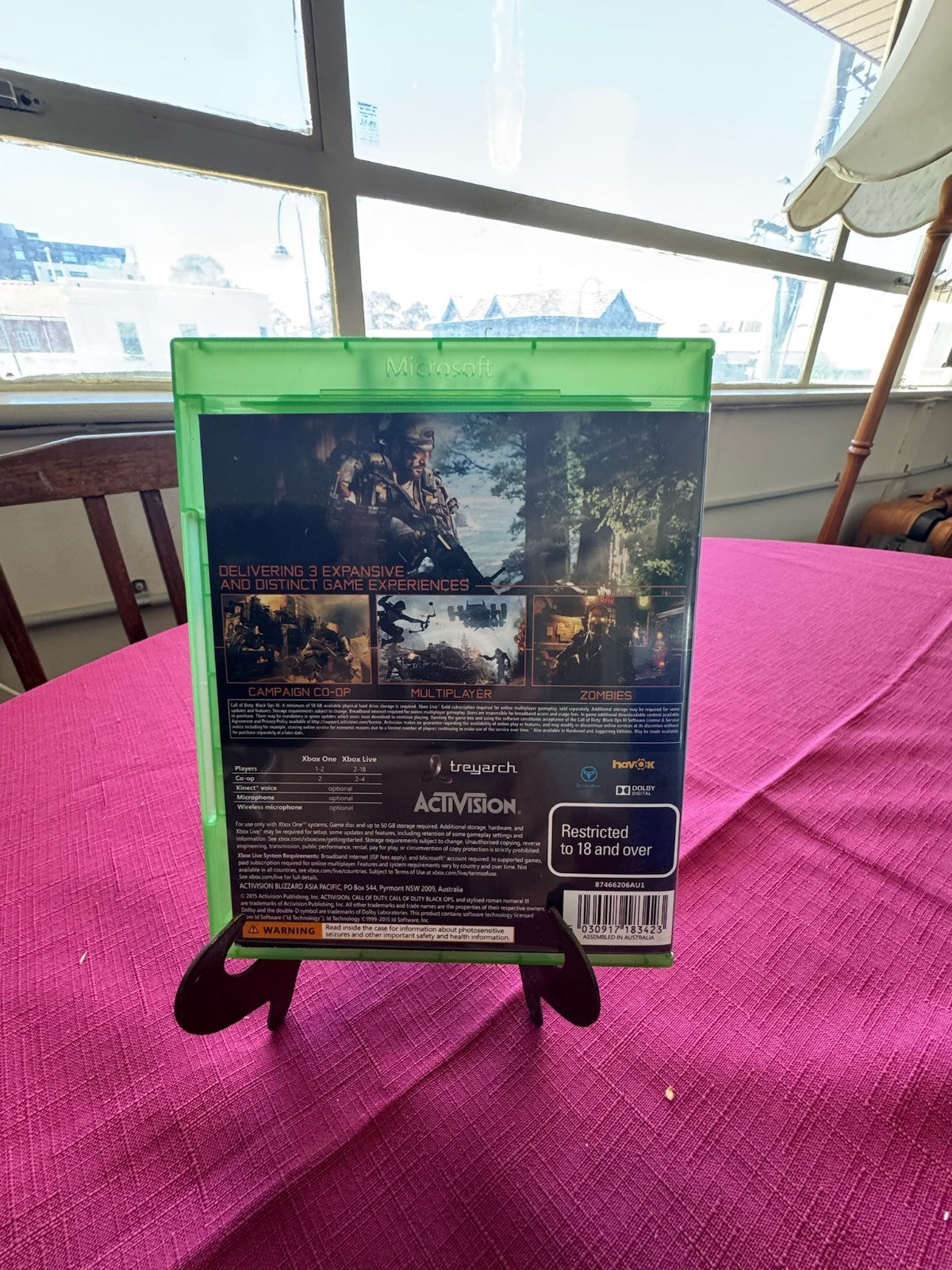 Call of Duty Black Ops III Xbox One PAL – Complete Disc & Case | 2015