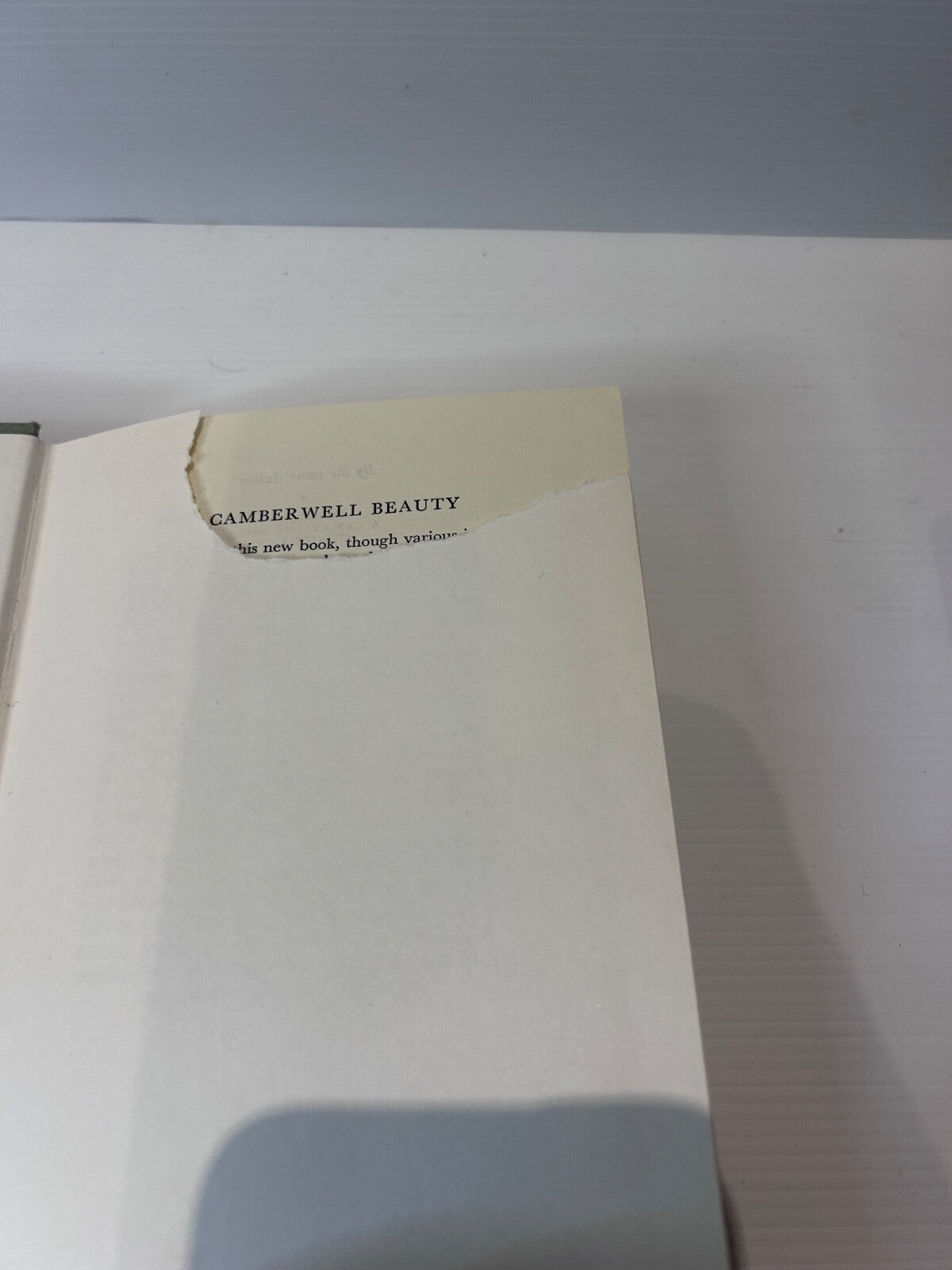 The Camberwell Beauty V.S. Pritchett 1974 HC DJ 1st UK Ed Chatto & Windus 203pp