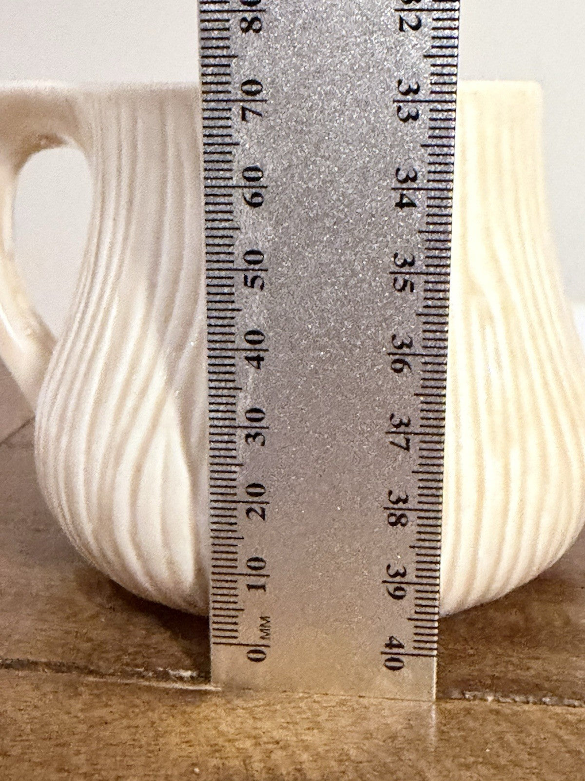 Vintage Keele Street Pottery Shaving Mug England Rustic Stoneware Cup