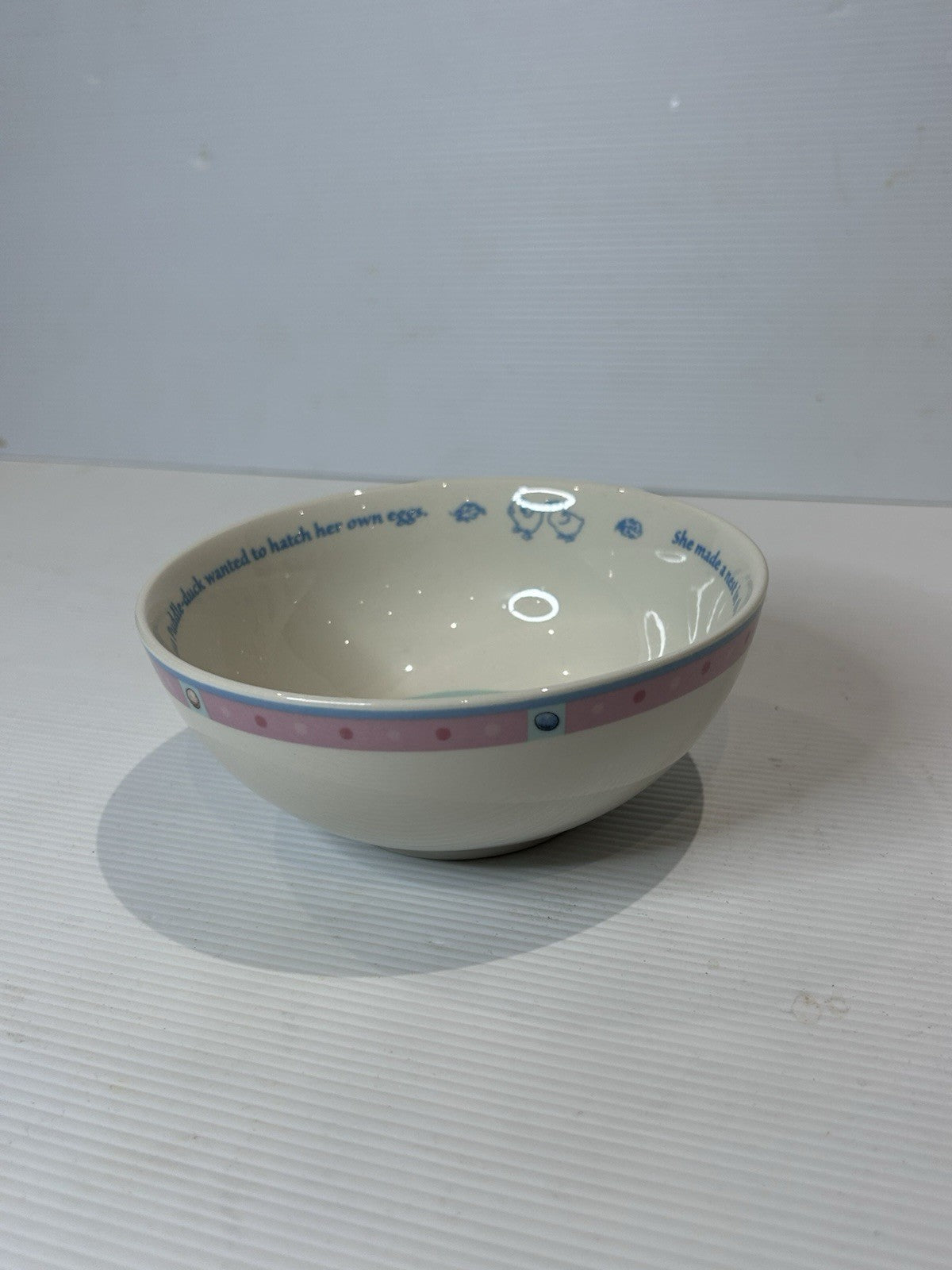 Wedgwood Jemima Puddle-Duck Bowl Beatrix Potter 2003 Peter Rabbit Nursery