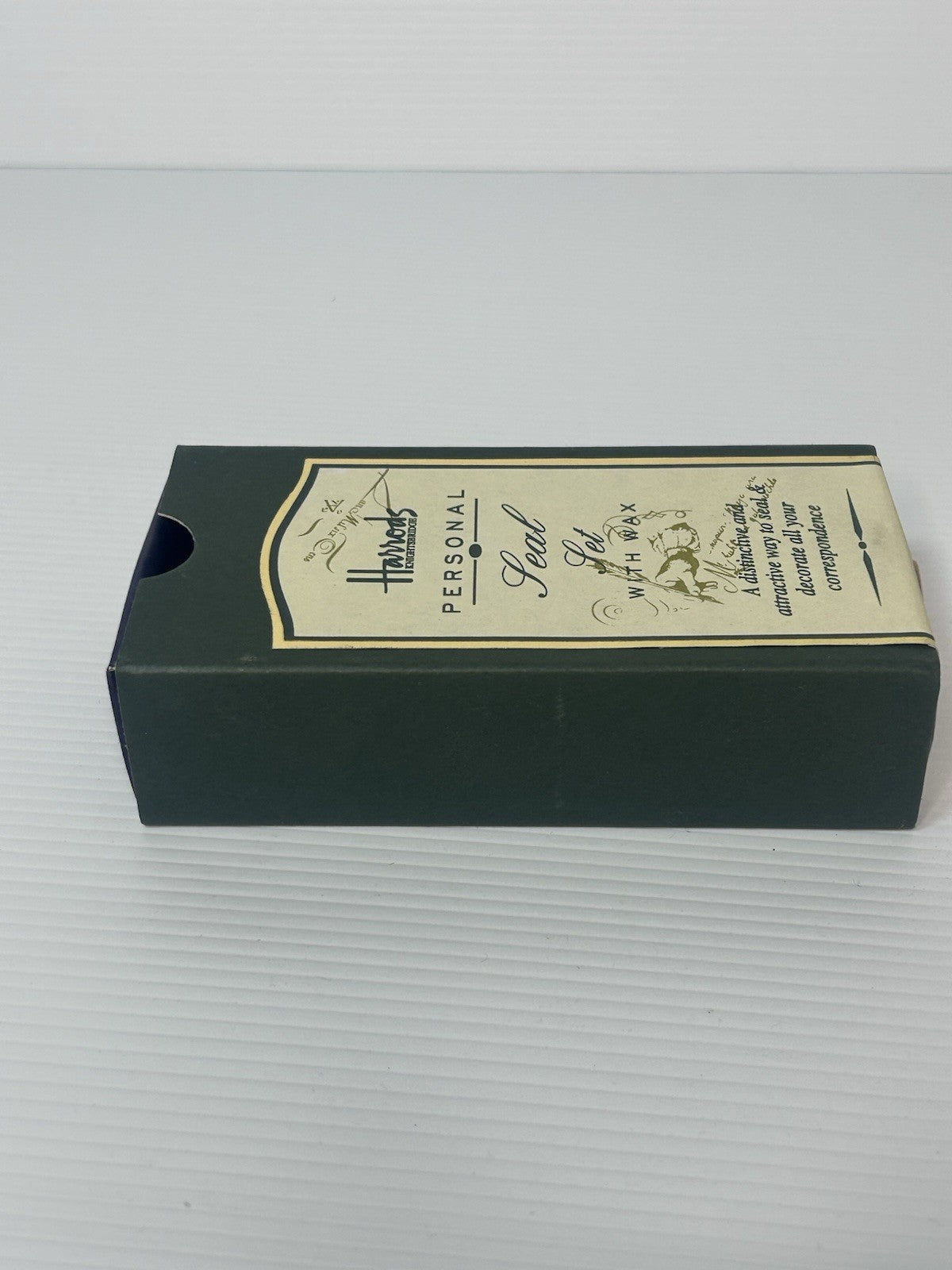 Harrods Great Britain Personal Letter “G” Seal Set with Wax in Original Box New