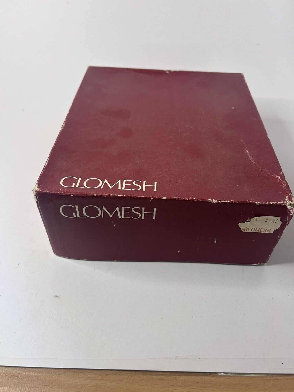 Vintage 1970s Glomesh Bone Mesh Bag - With Original Box