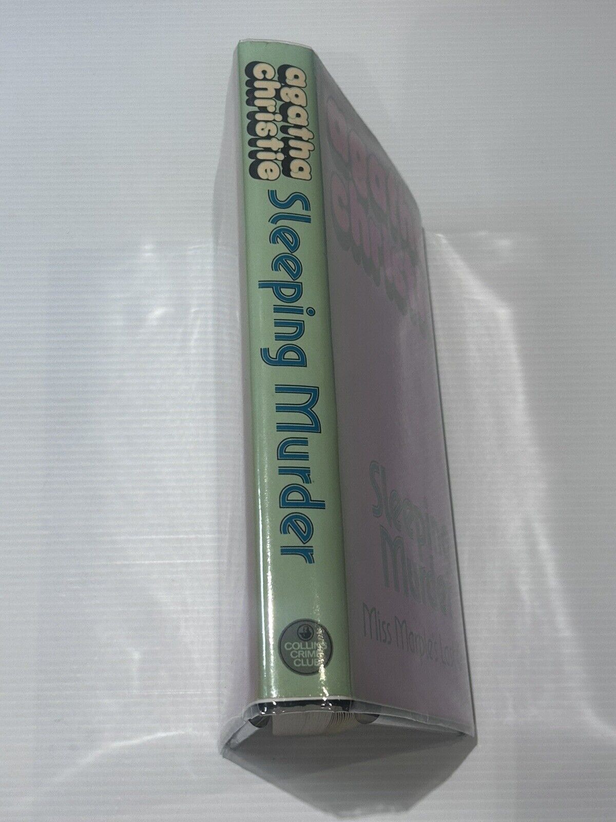 Christie Agatha - Sleeping Murder by 1976 First Edition HCDJ Collins Crime Club