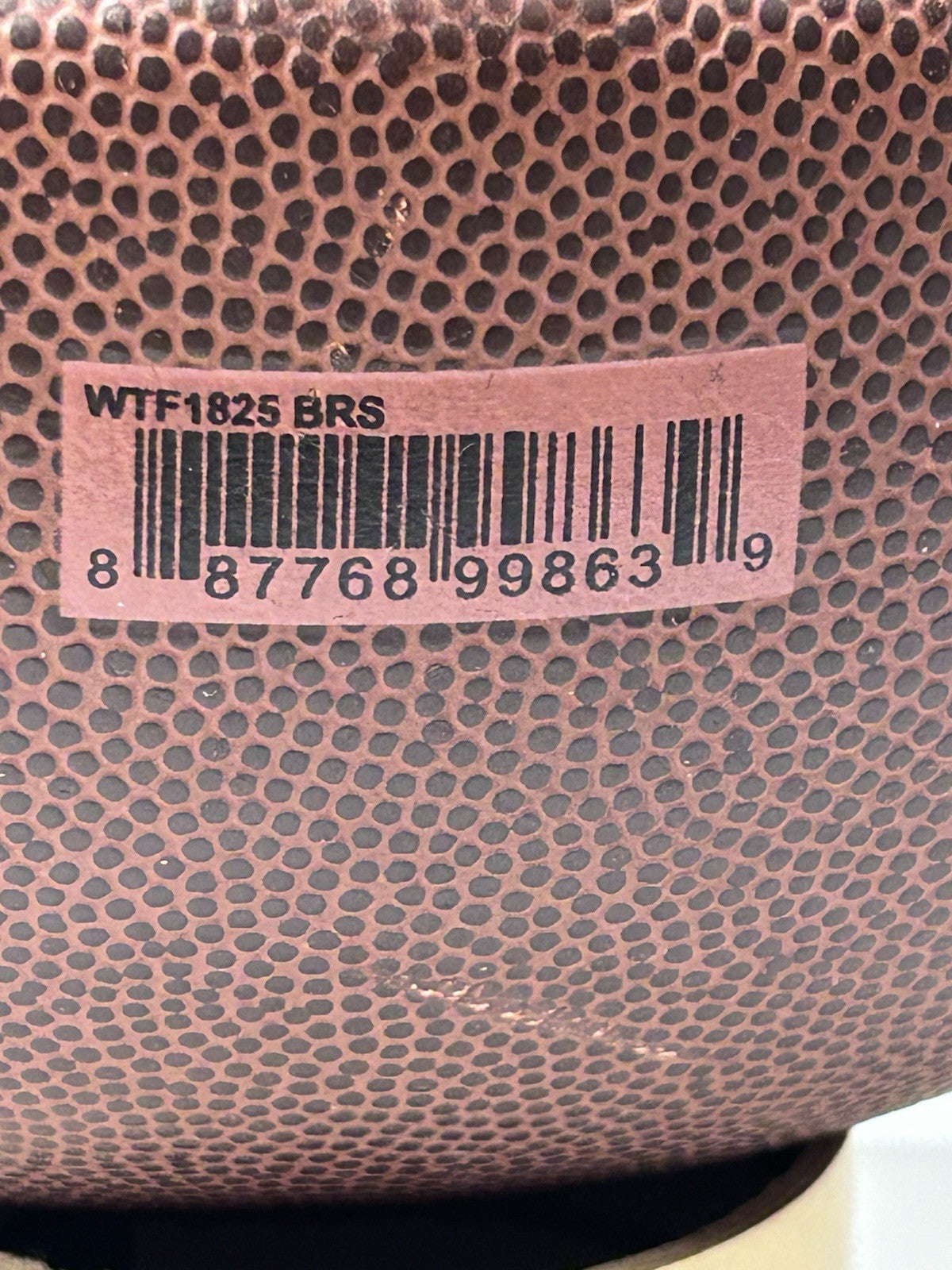 Wilson NFL “The Duke” Official Football WTF1825BRS Roger Goodell Model
