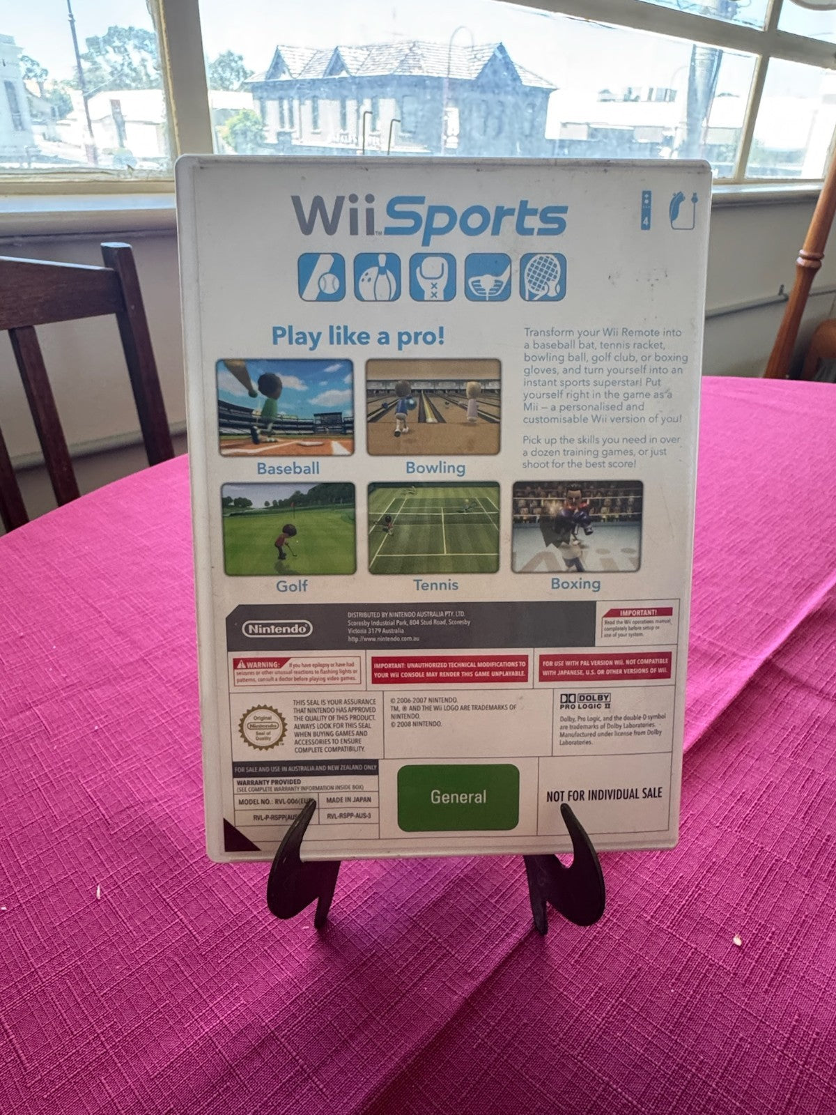 Wii Sports Nintendo Wii PAL – Original Disc & Case | Classic Party Game | 2006