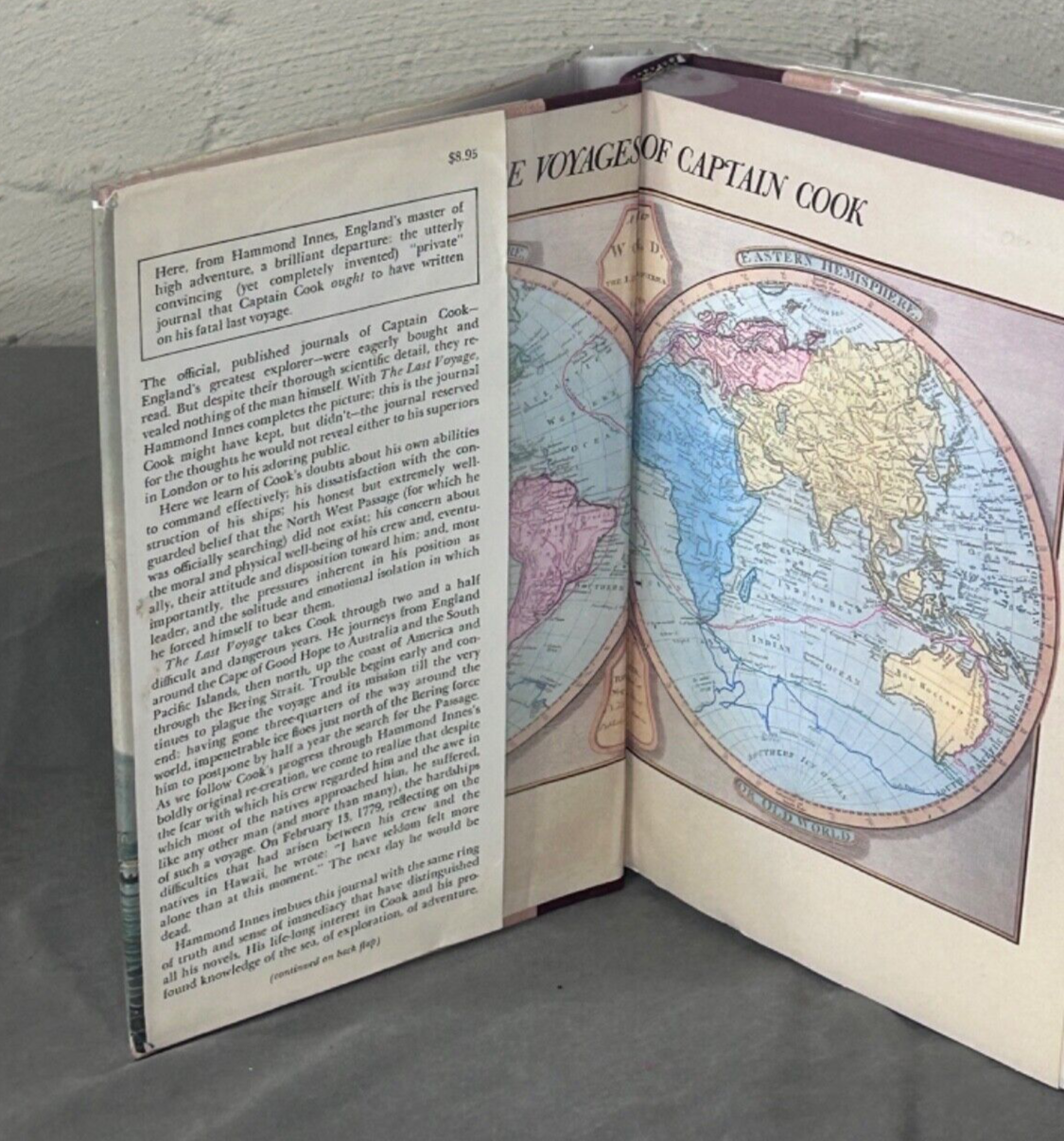 The Last Voyage Captain Cook's Lost Diary By Hammond Innes First US Edition 1979