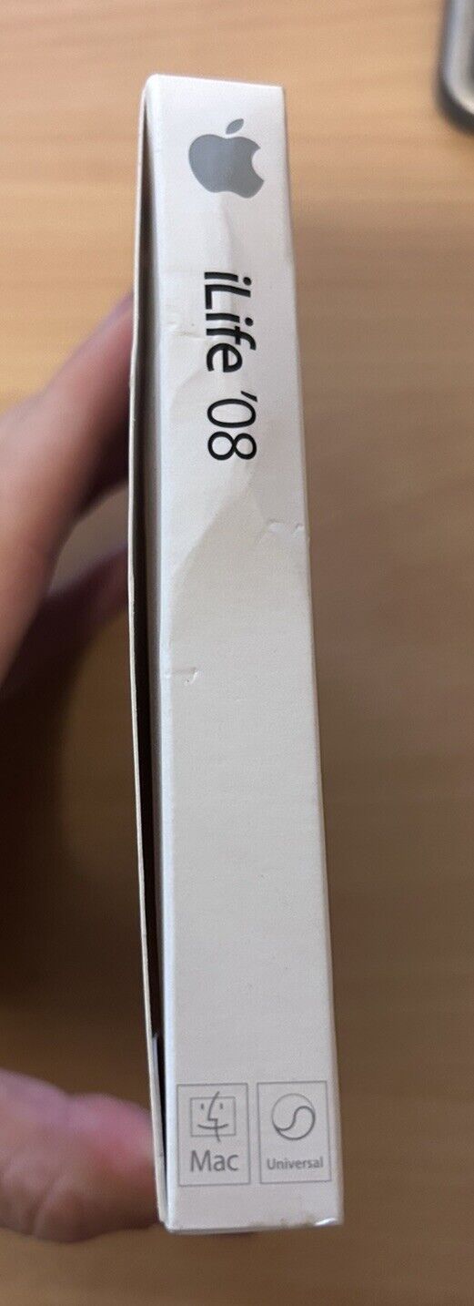 Apple Ilife 08 Installation DVD Software With Box, Software Coupon, iWork Trial