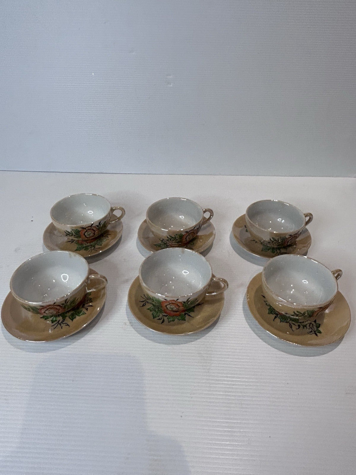 Vintage Japan Children’s Tea Set 1949 Floral Boxed 21pc Hand Painted