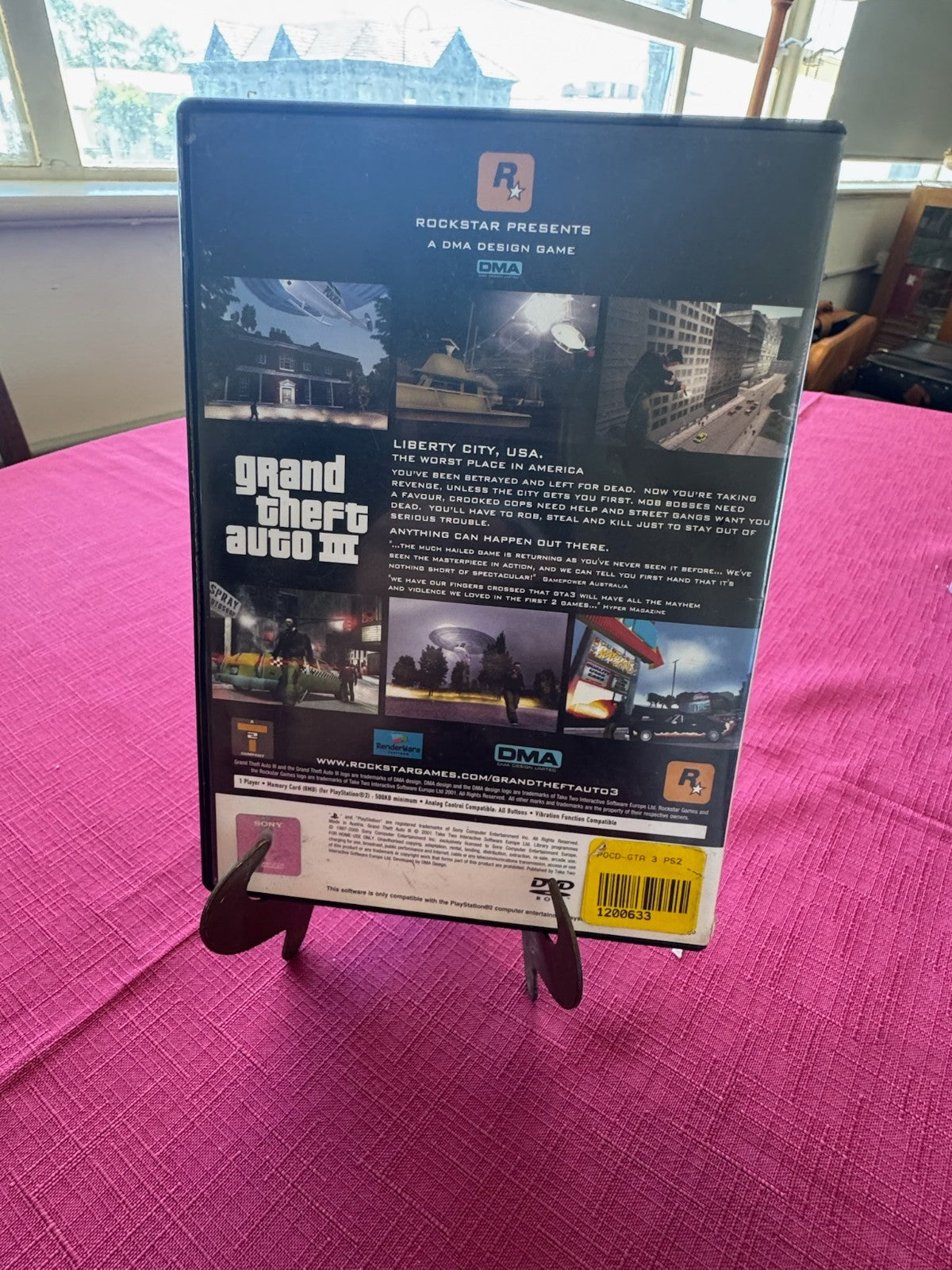 Grand Theft Auto III PS2 PAL – GTA 3 – Complete w/ Manual | 2001