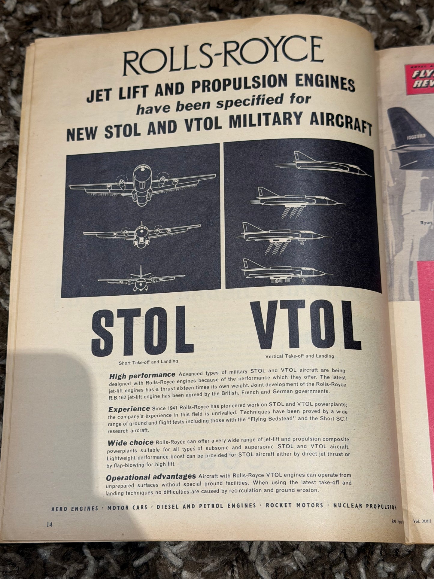 Vintage RAF Flying Review – March 1962