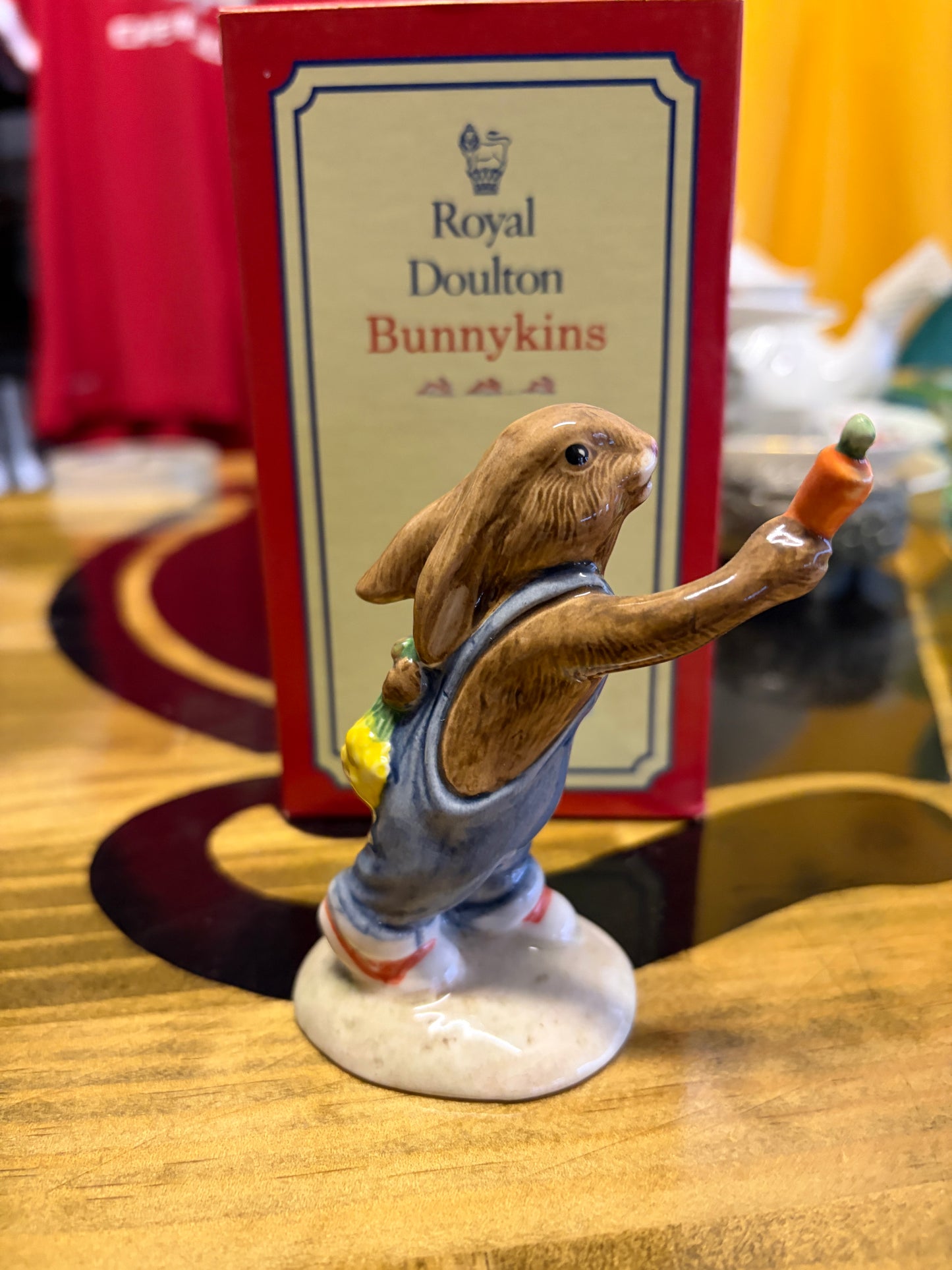 Royal Doulton Mother’s Day Bunnykins DB155 Figurine with Box