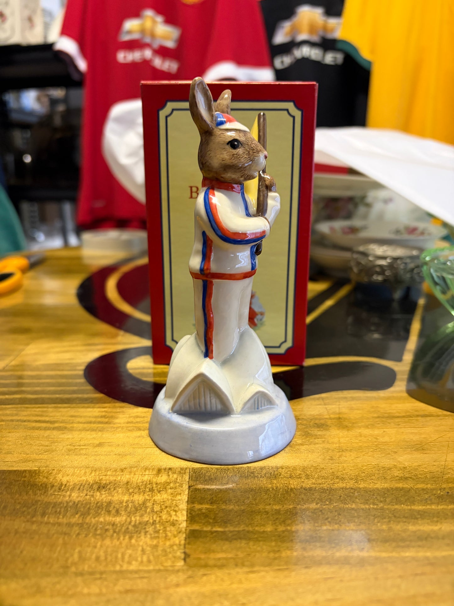 Royal Doulton England Athlete Bunnykins DB216 Sydney 2000 Limited Edition Boxed