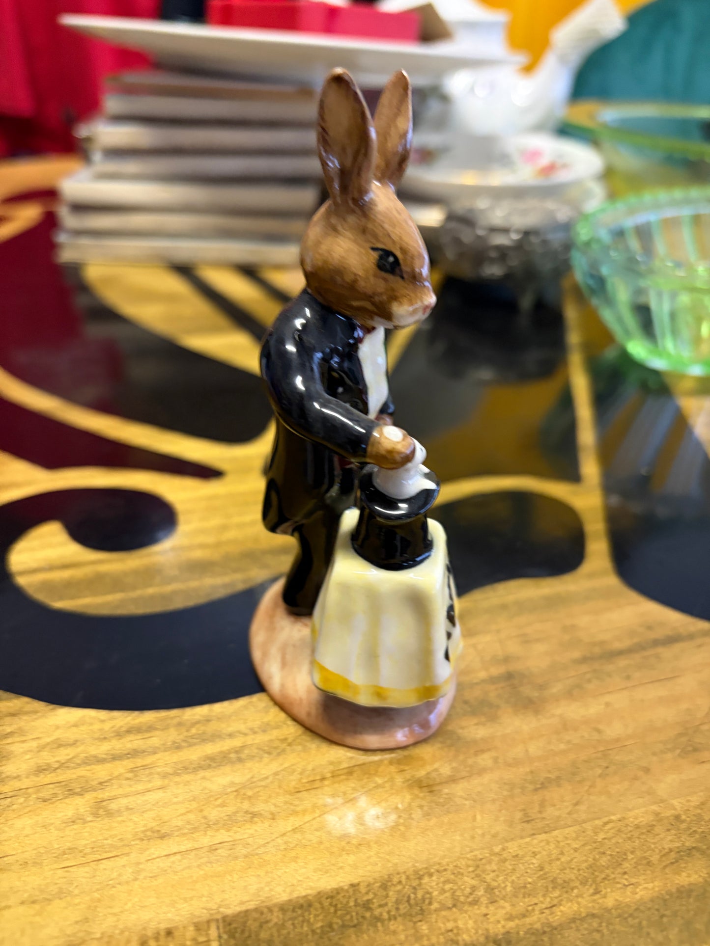 Vintage Royal Doulton Magician Bunnykins DB126 Red Cummerbund