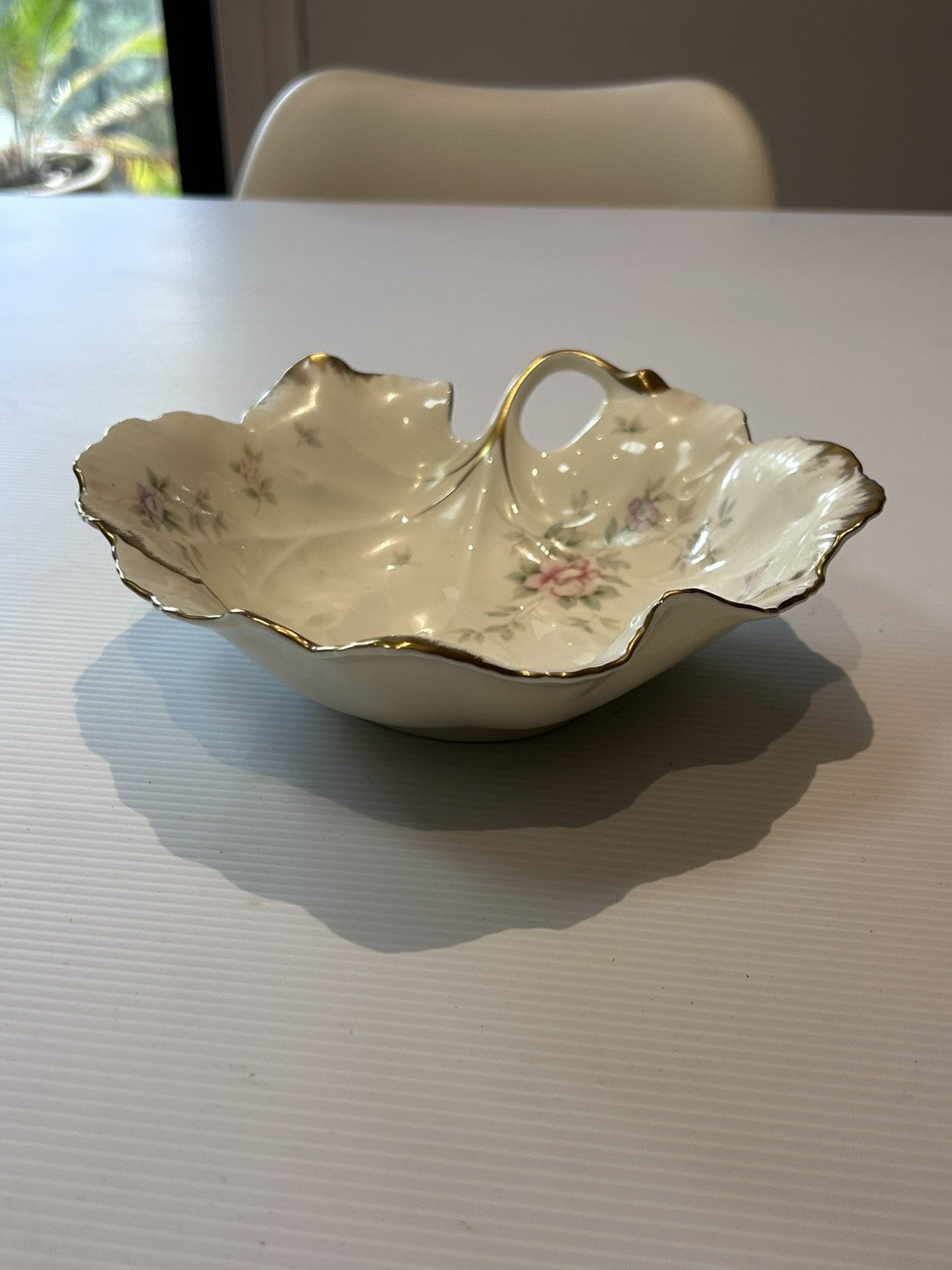 Mikasa Remembrance Bone China Flora Leaf Small Bowl 1976266 Discontinued Japan