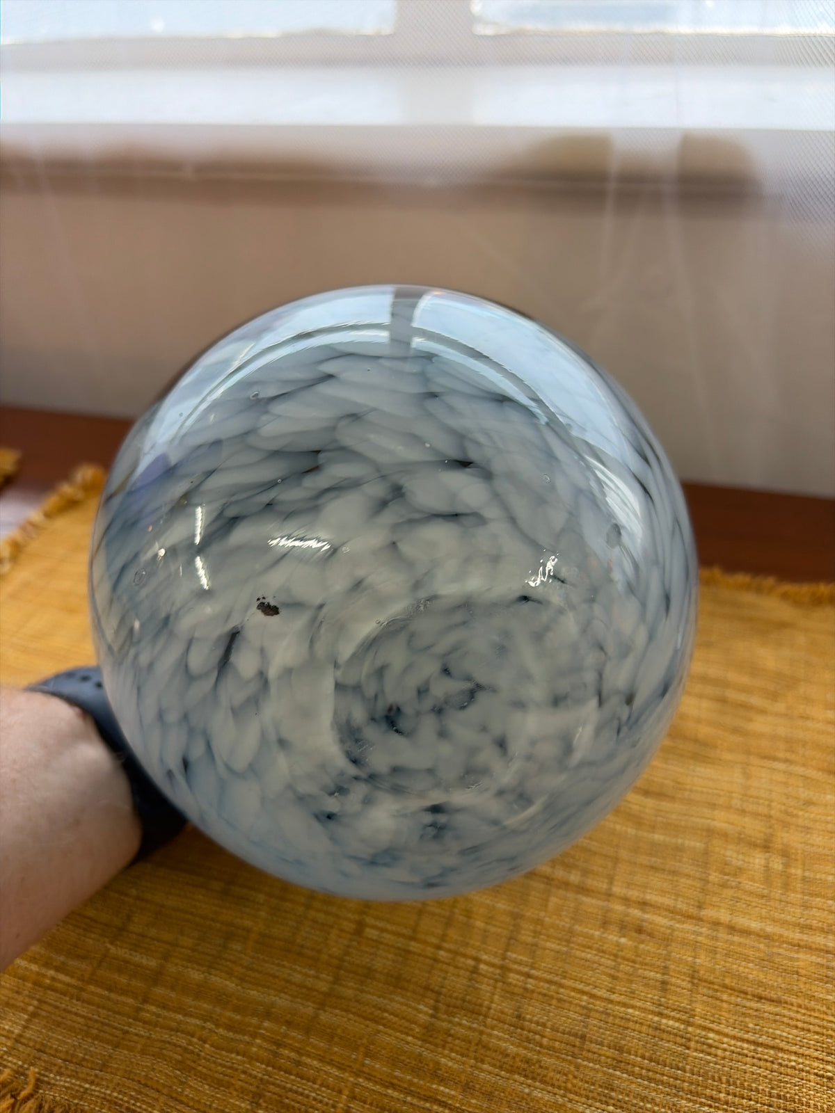 Vintage Czech Art Glass Vase – Attributed to Ladislav Paleček for Škrdlovice, c.1981