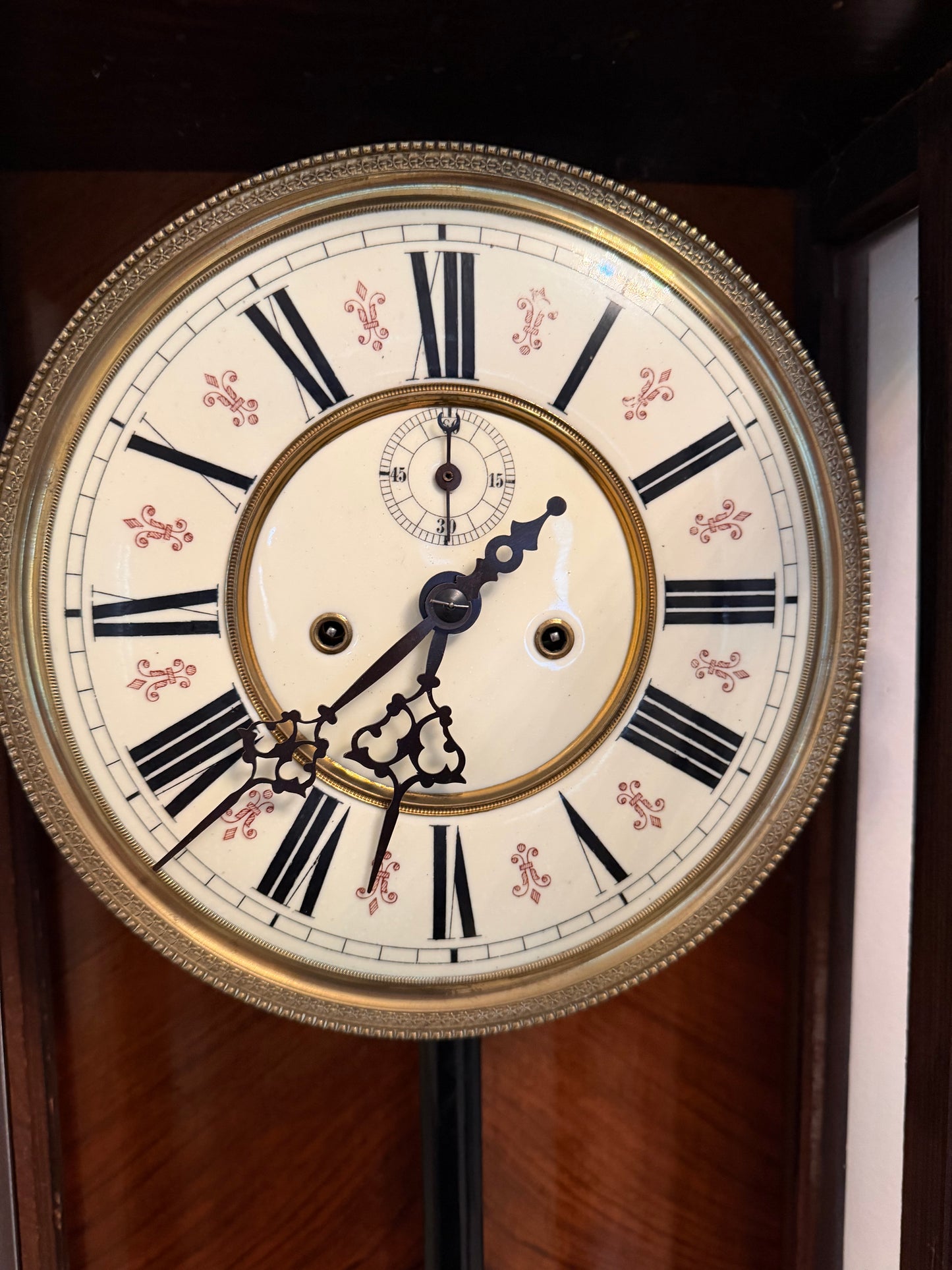 Antique Vienna Regulator Wall Clock – Believed Gustav Becker – c.1900