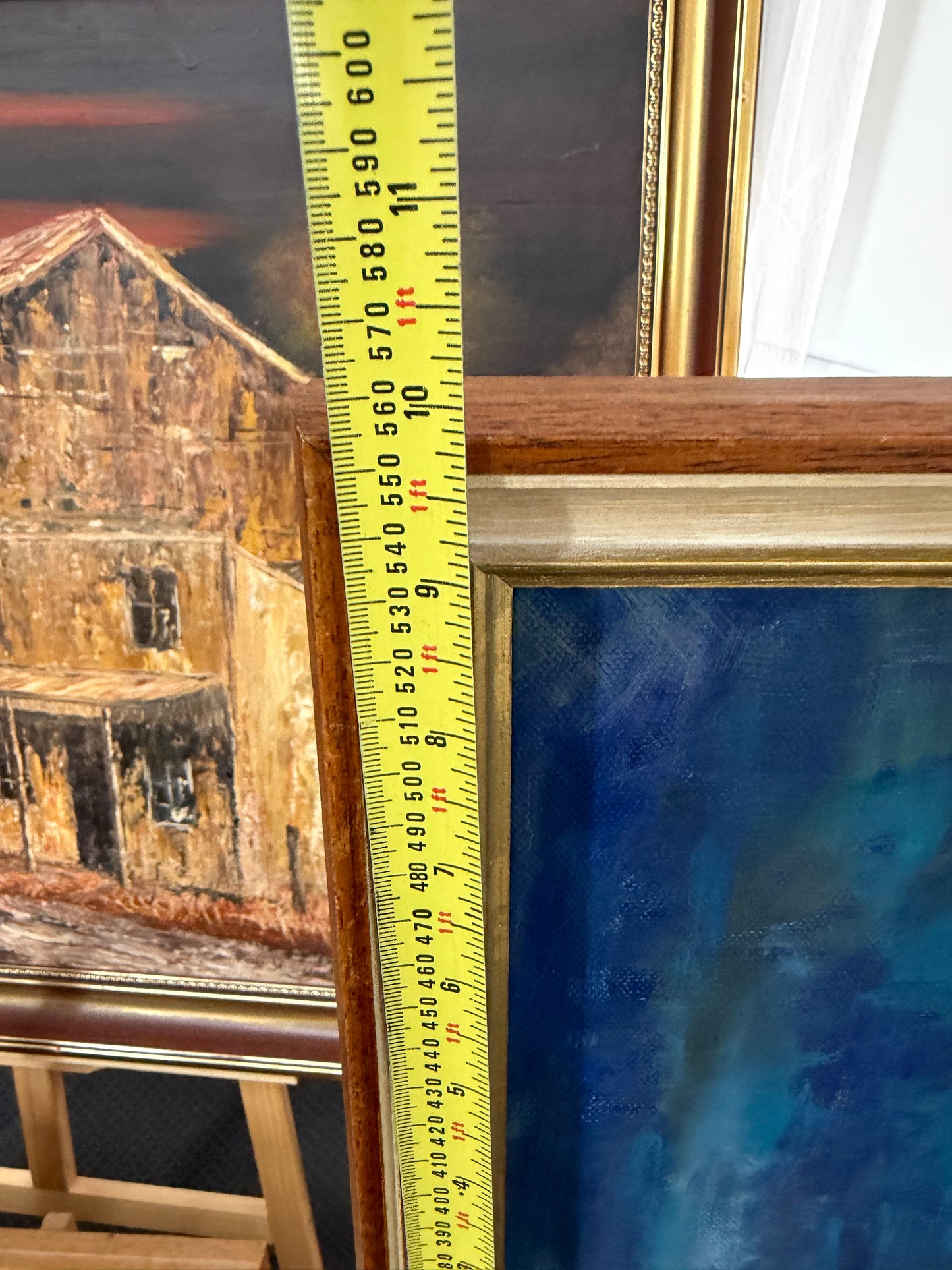 Paul Bird “Oil Rig Workers” Original Oil Painting – Australian Figurative Industrial Art