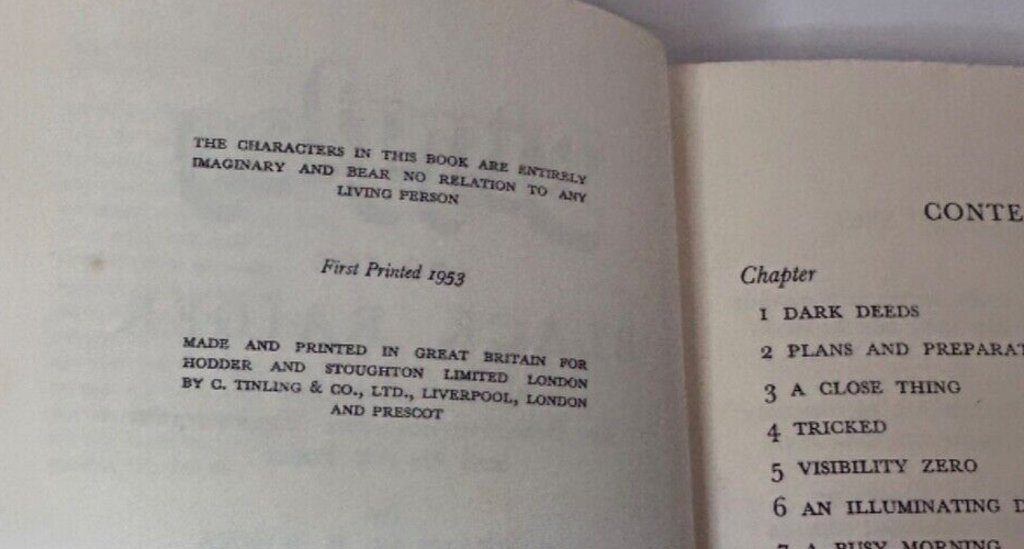 BIGGLES AND THE BLACK RAIDER 1953 TRUE 1st edition Captain W.E. Johns Dust Jack