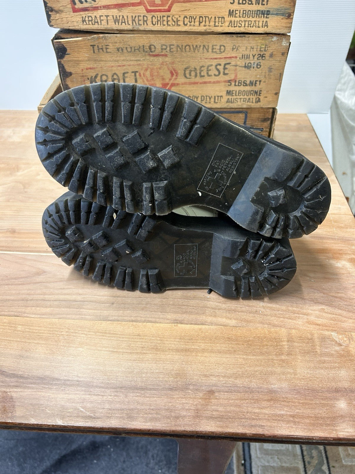 Dr Martens Jadon White Leather Platform Boots UK5 EU38 Docs 7USL DM080