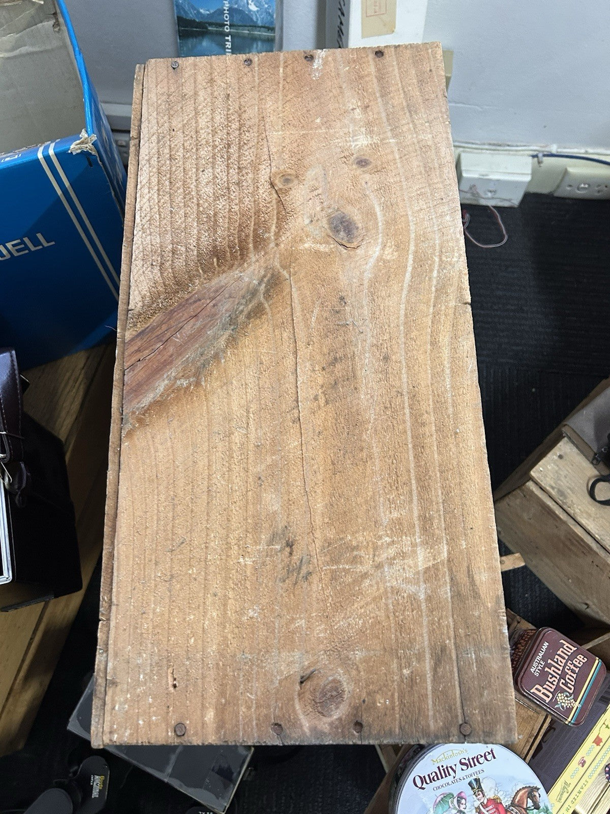 Vintage SPC Australian Canned Fruit Wooden Crate Bartlett Pears Shepparton 